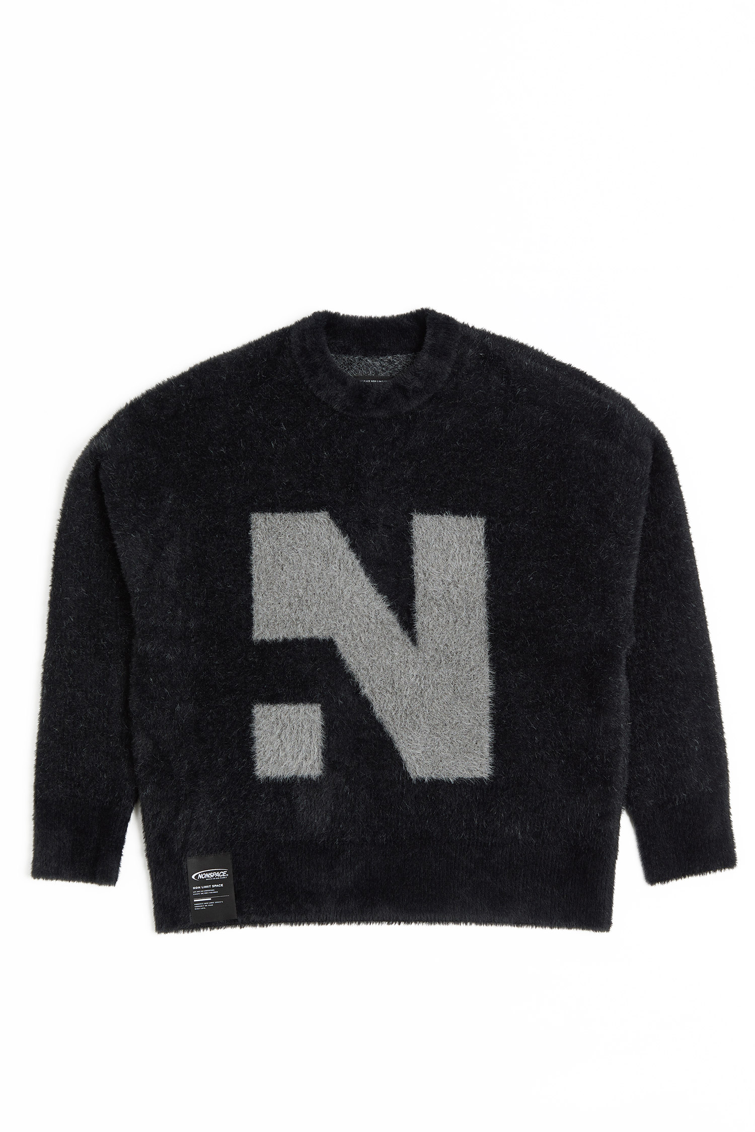 NONSPACE 品牌經典緹花 針織長袖毛衣