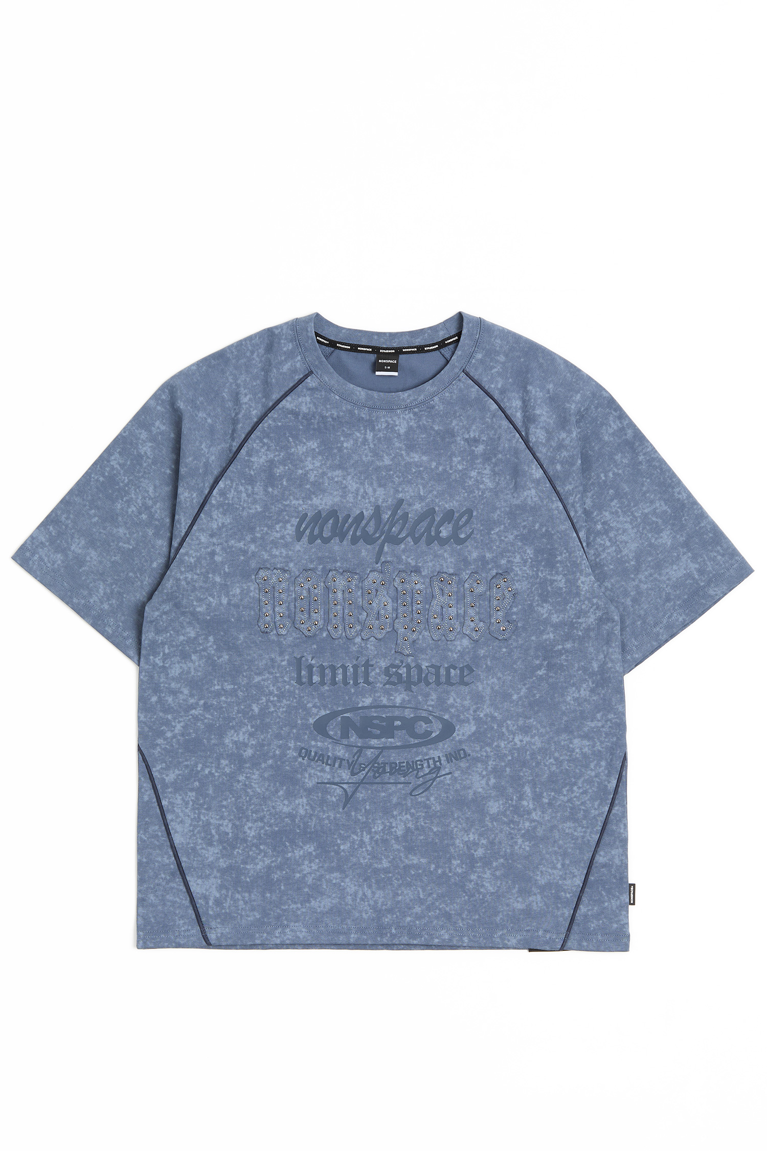 無限空間 金屬感 短袖上衣