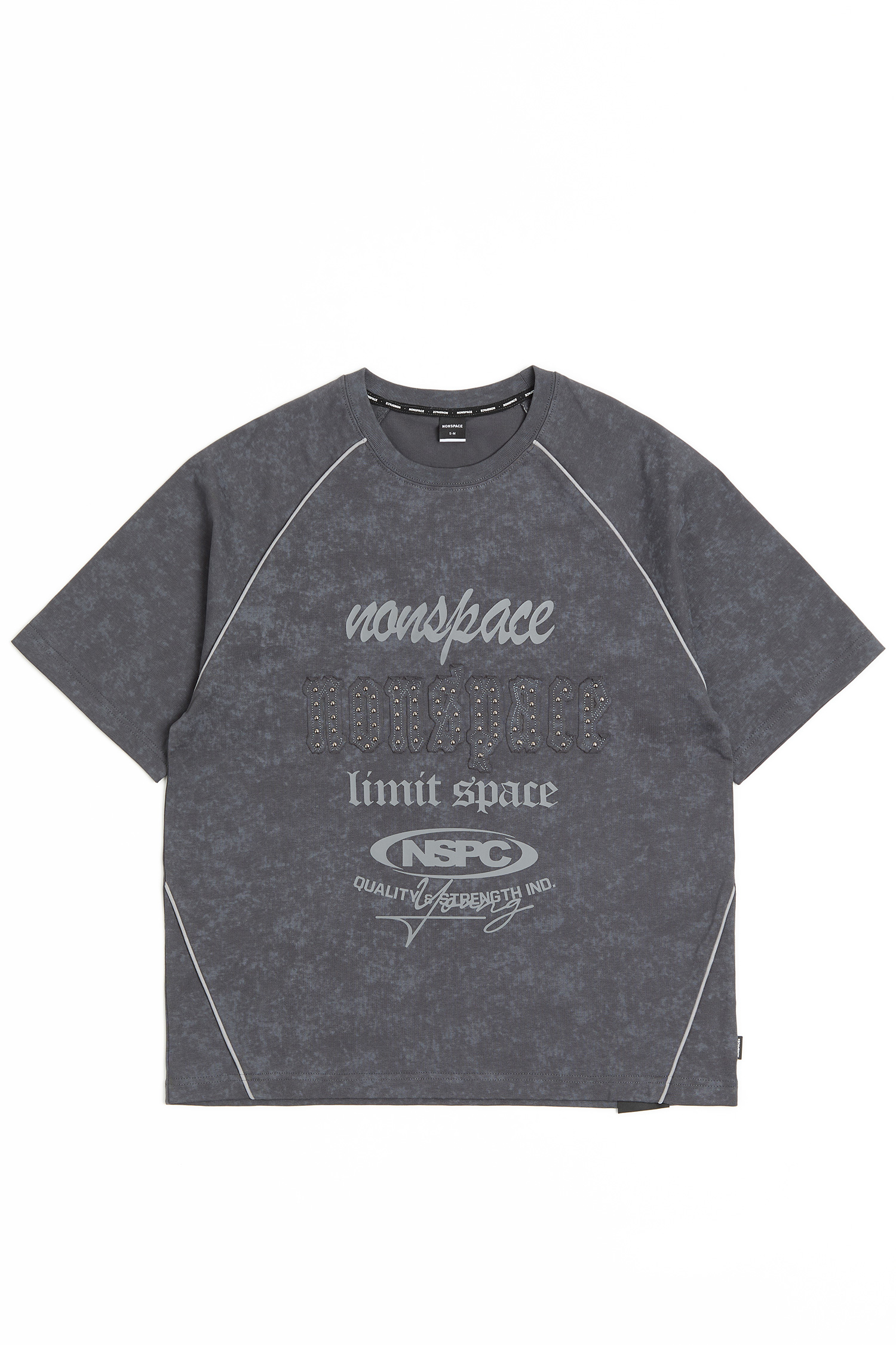 無限空間 金屬感 短袖上衣