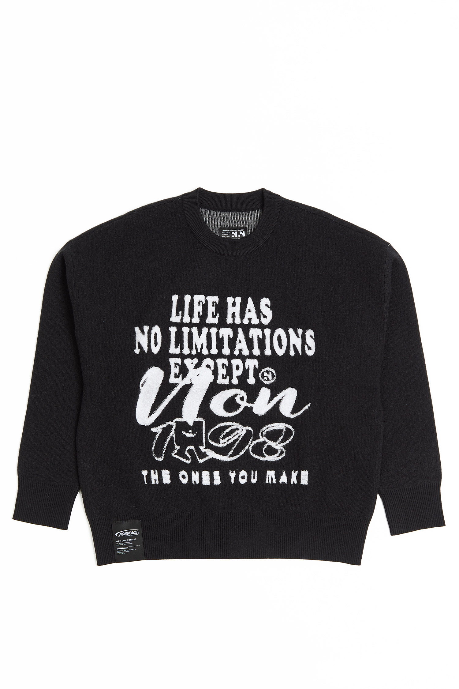 小怪獸緹花毛衣