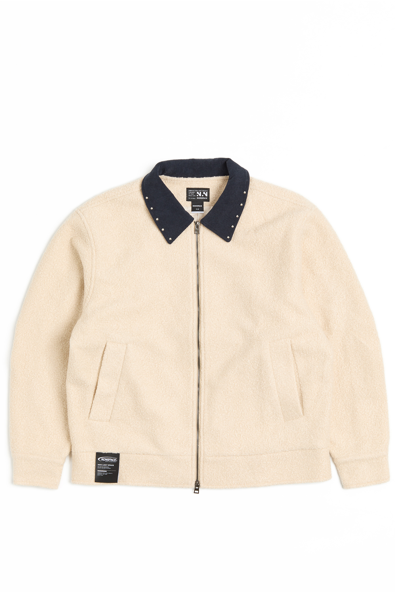 羊毛捲 長袖拉鍊外套