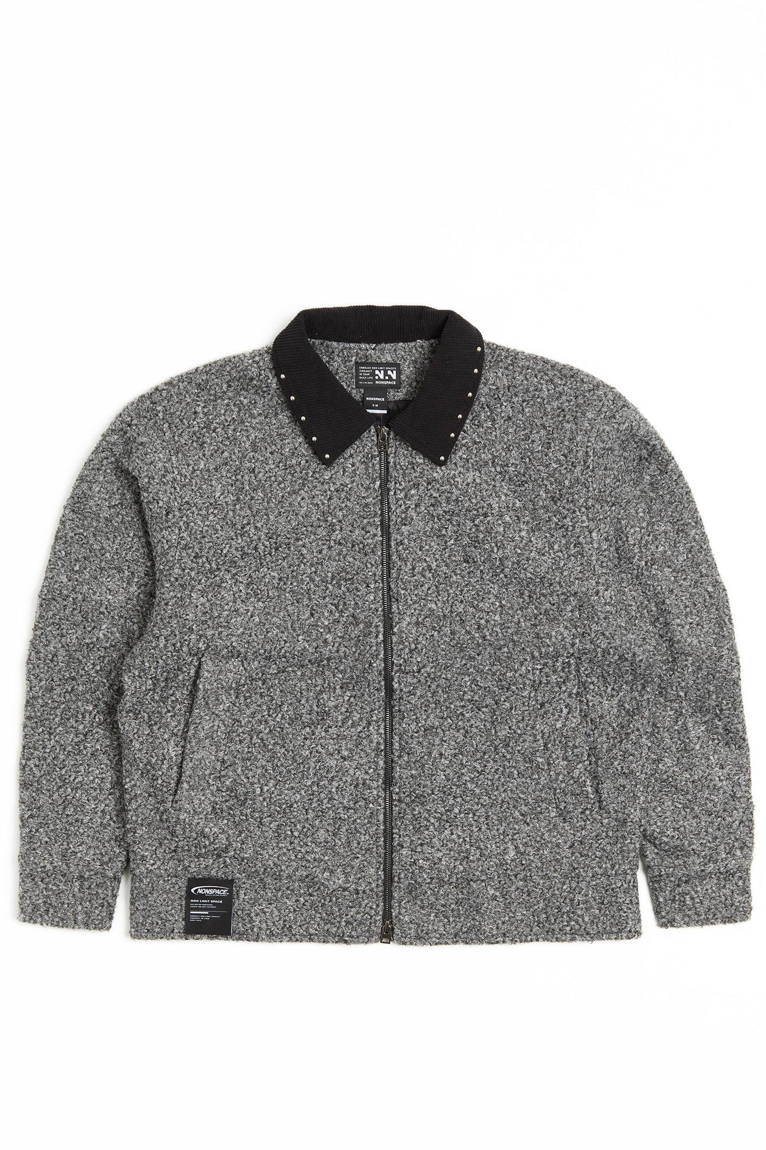 羊毛捲 長袖拉鍊外套