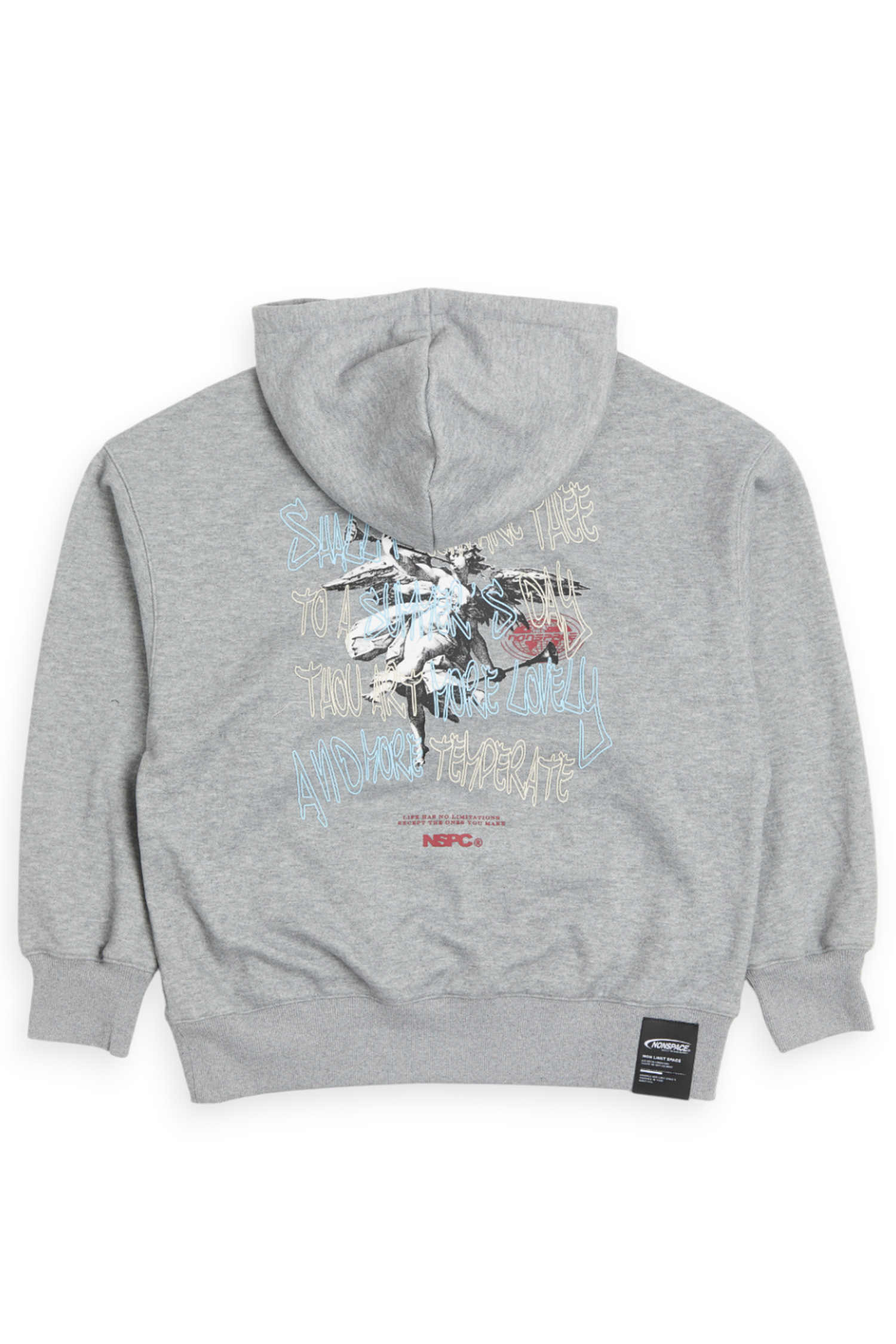 莎翁塗鴉連帽長袖上衣