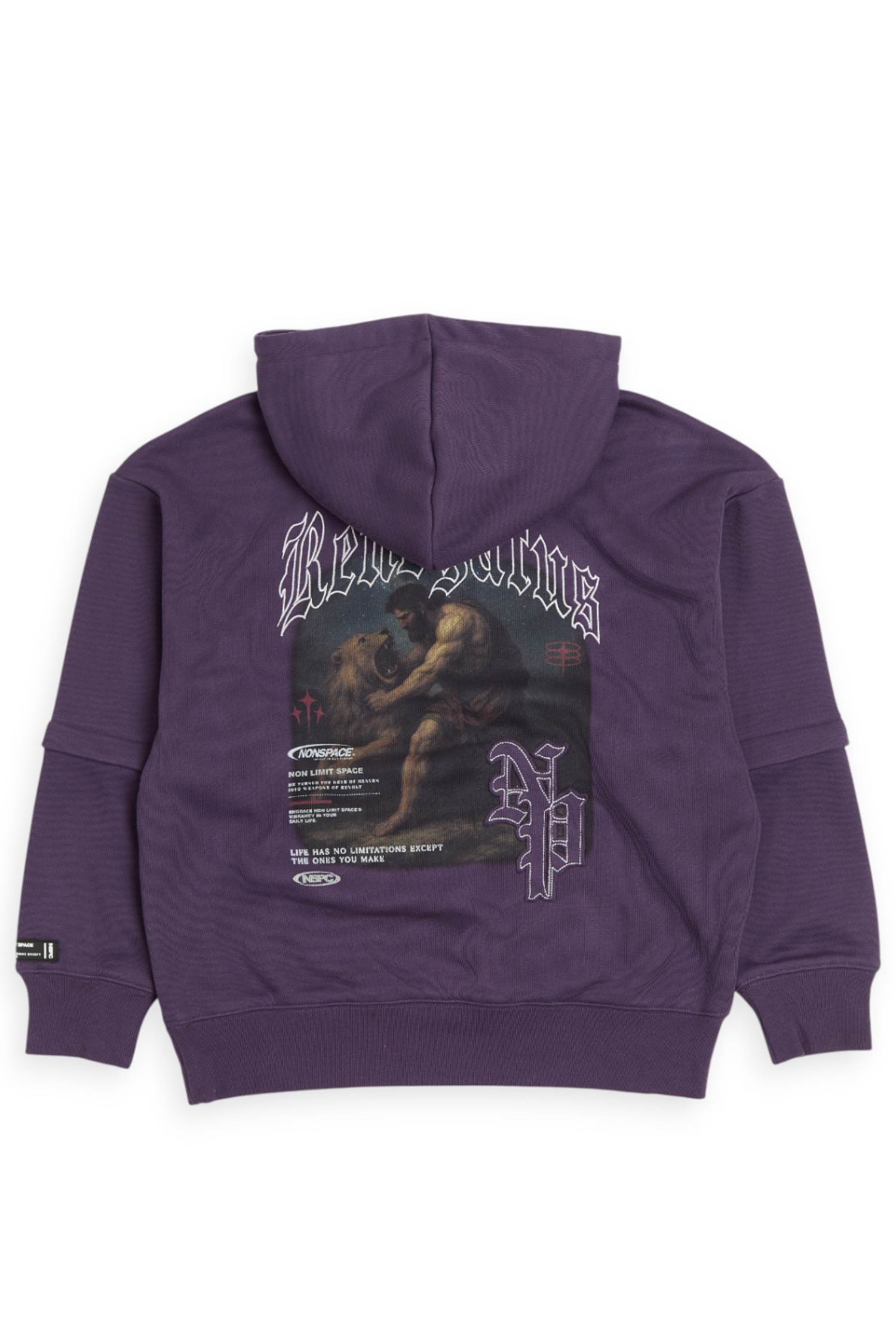 困獸之鬥 復奧粒絨 連帽長袖上衣