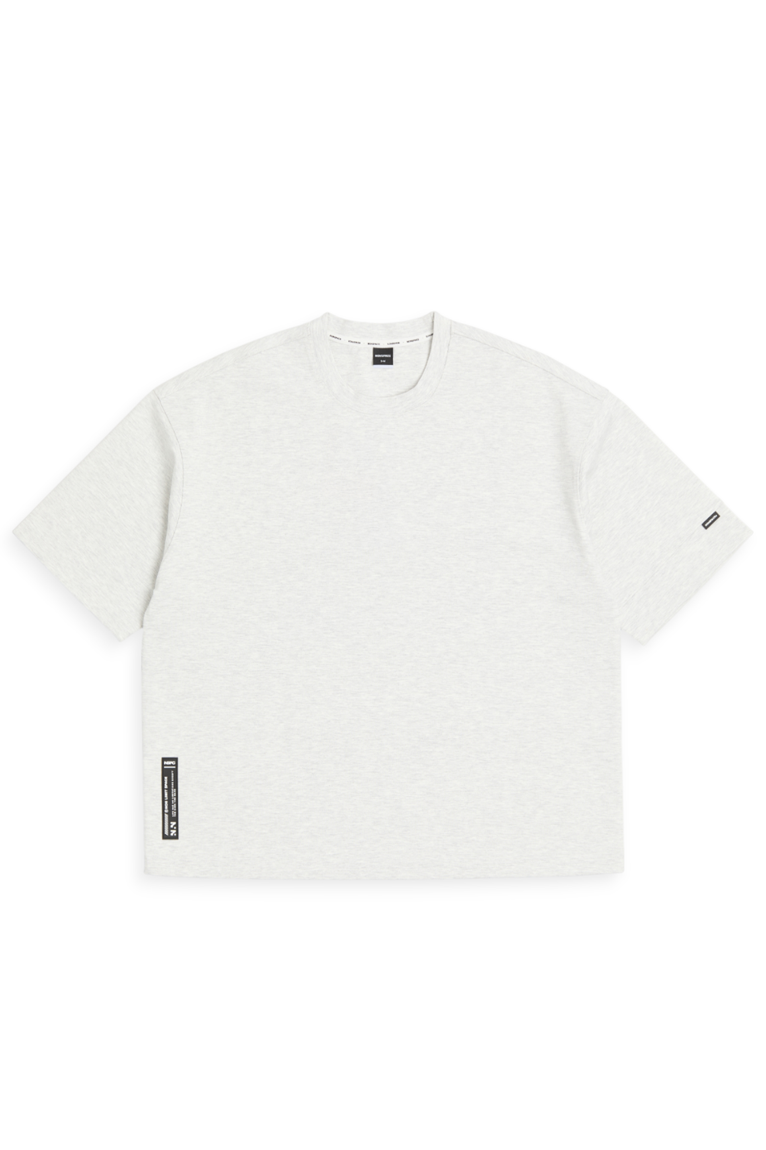 柔軟舒適 寬短廓形 BOXY 短袖上衣