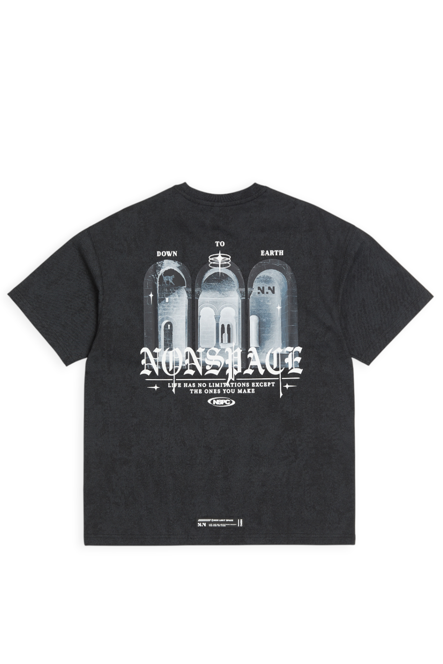 遺跡印記 牛仔紋 短袖上衣