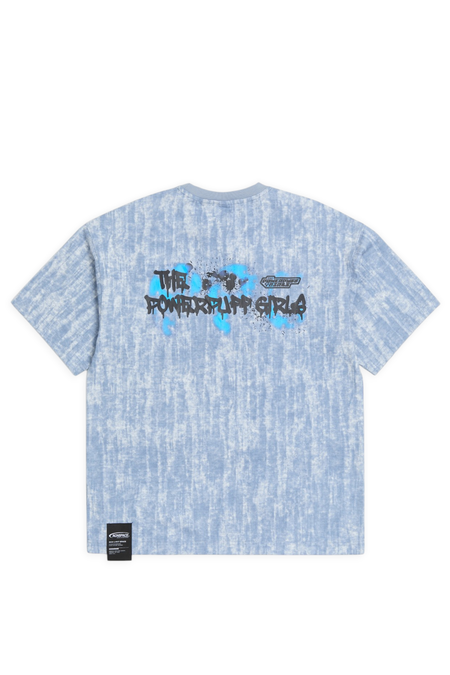 飛天小女警 街頭噴繪印花 短袖上衣