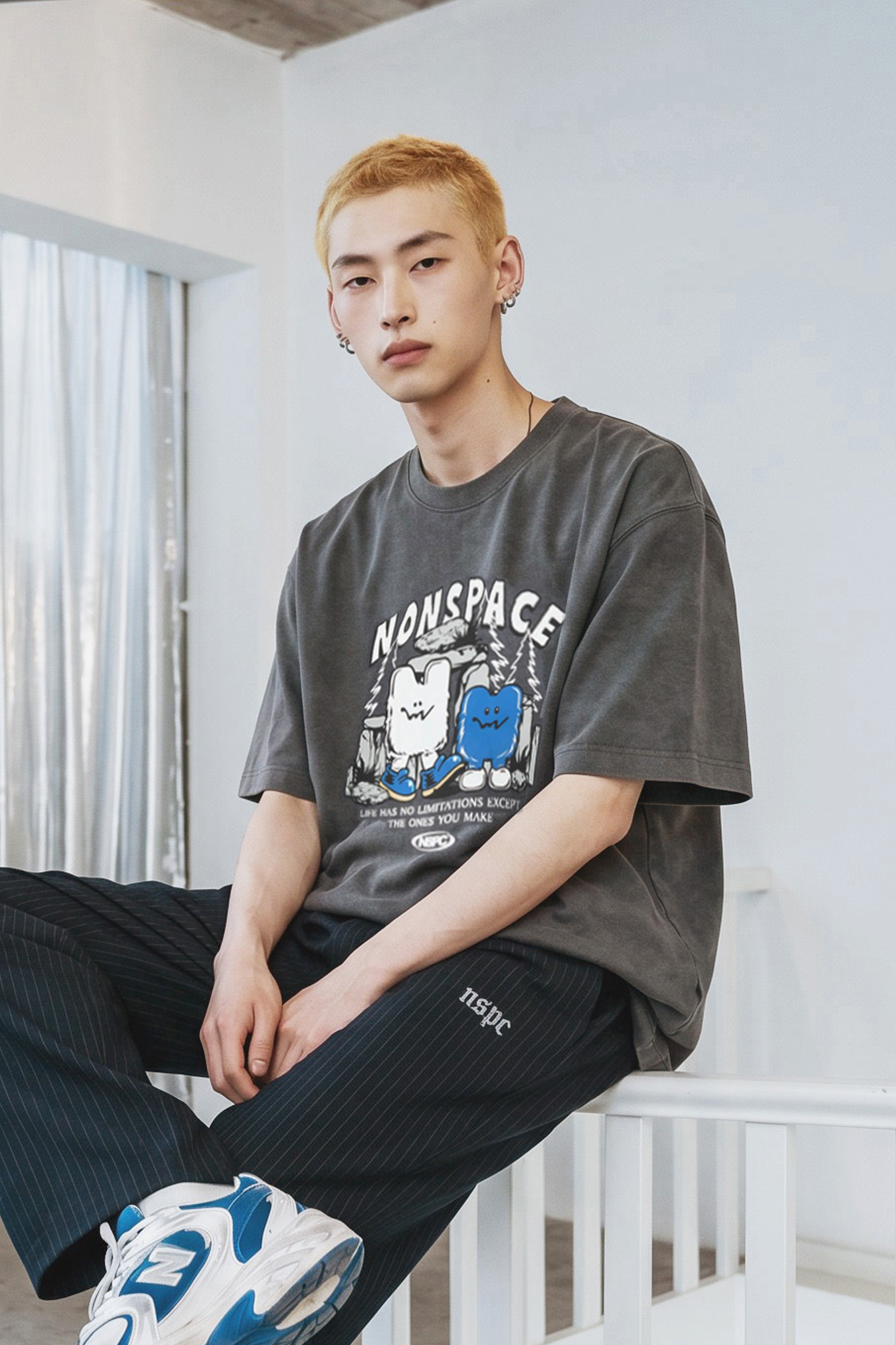 韓系 小怪獸 BOXY 短袖上衣