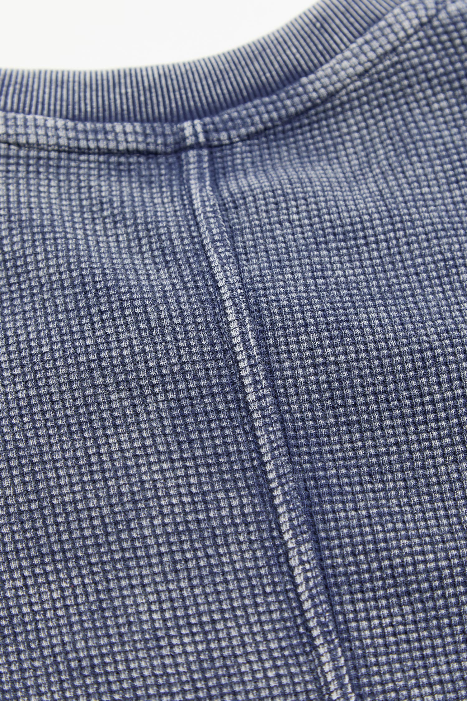水洗華夫格百搭短袖上衣