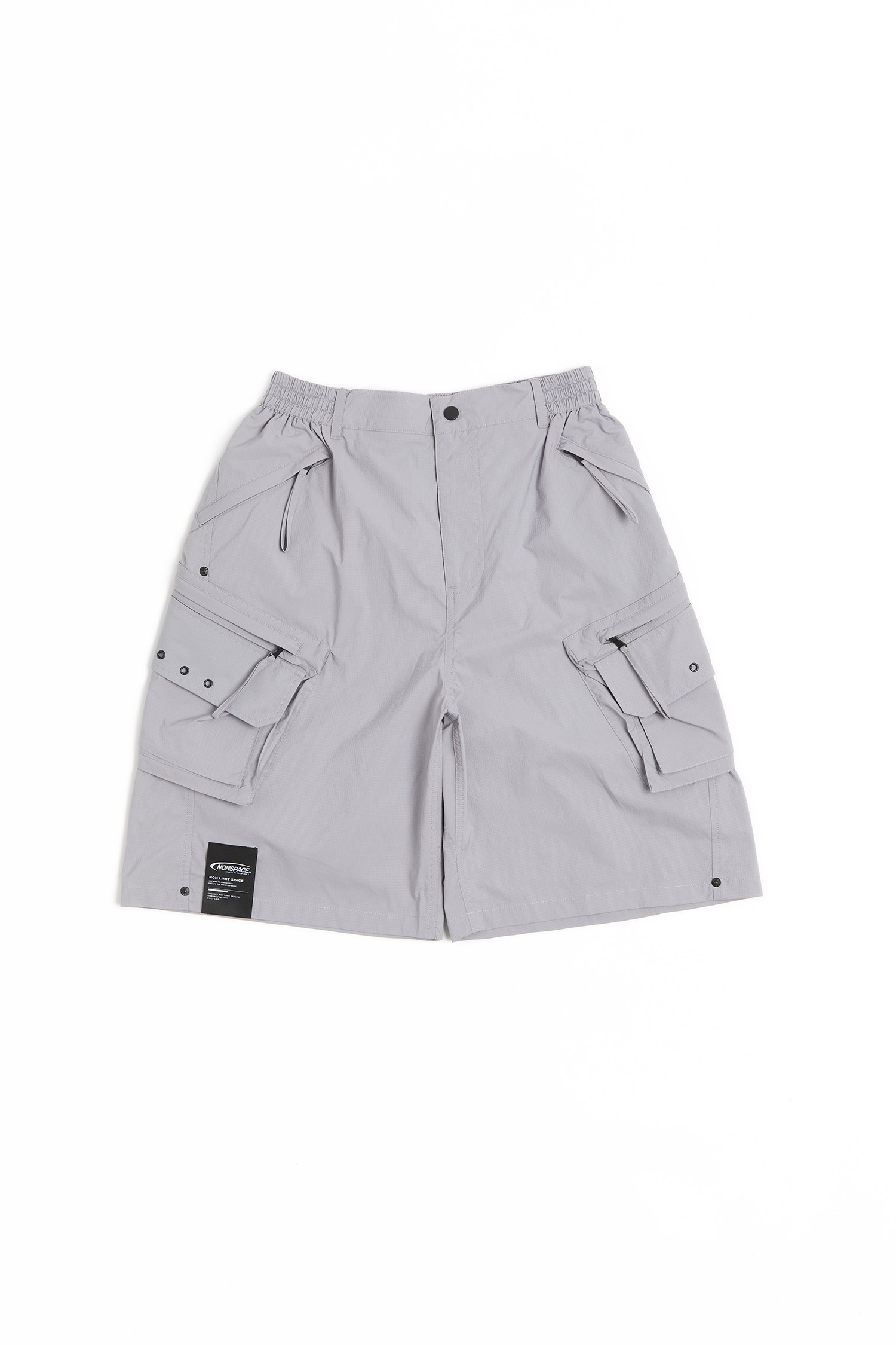 機能剪接 工裝短褲