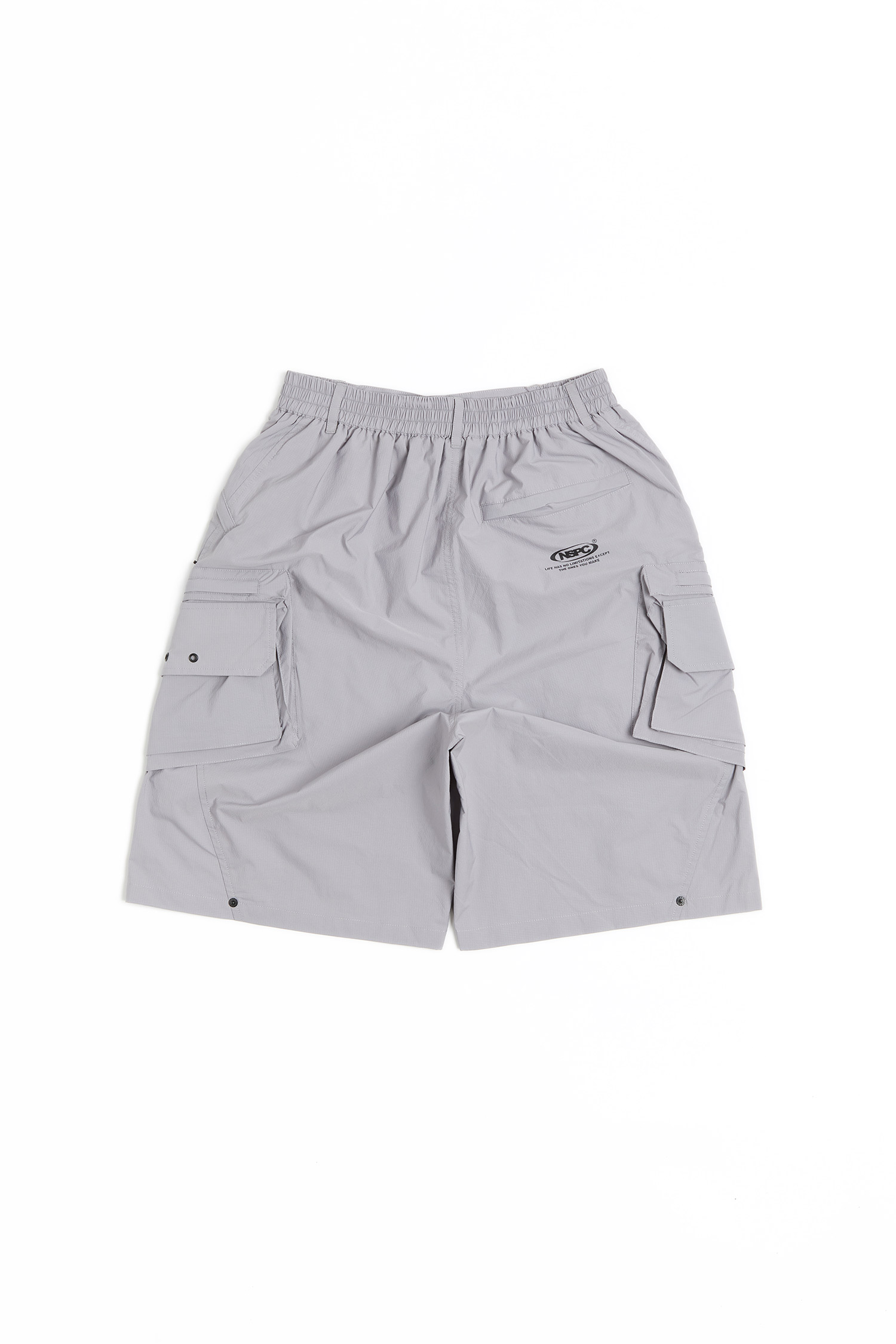 機能剪接 工裝短褲