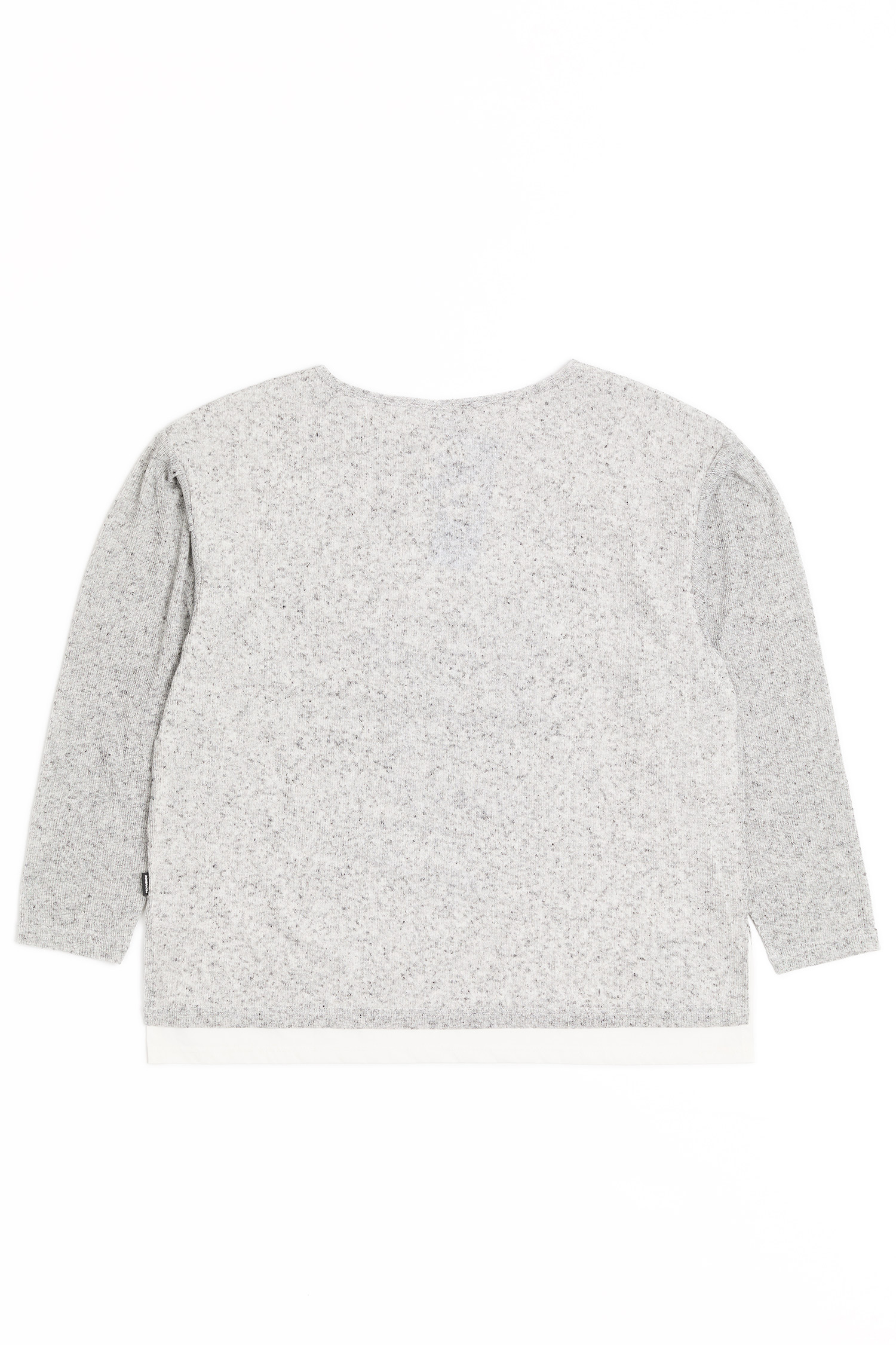 NONSPACE 塗鴉印花針織兩件式 長袖上衣(女)