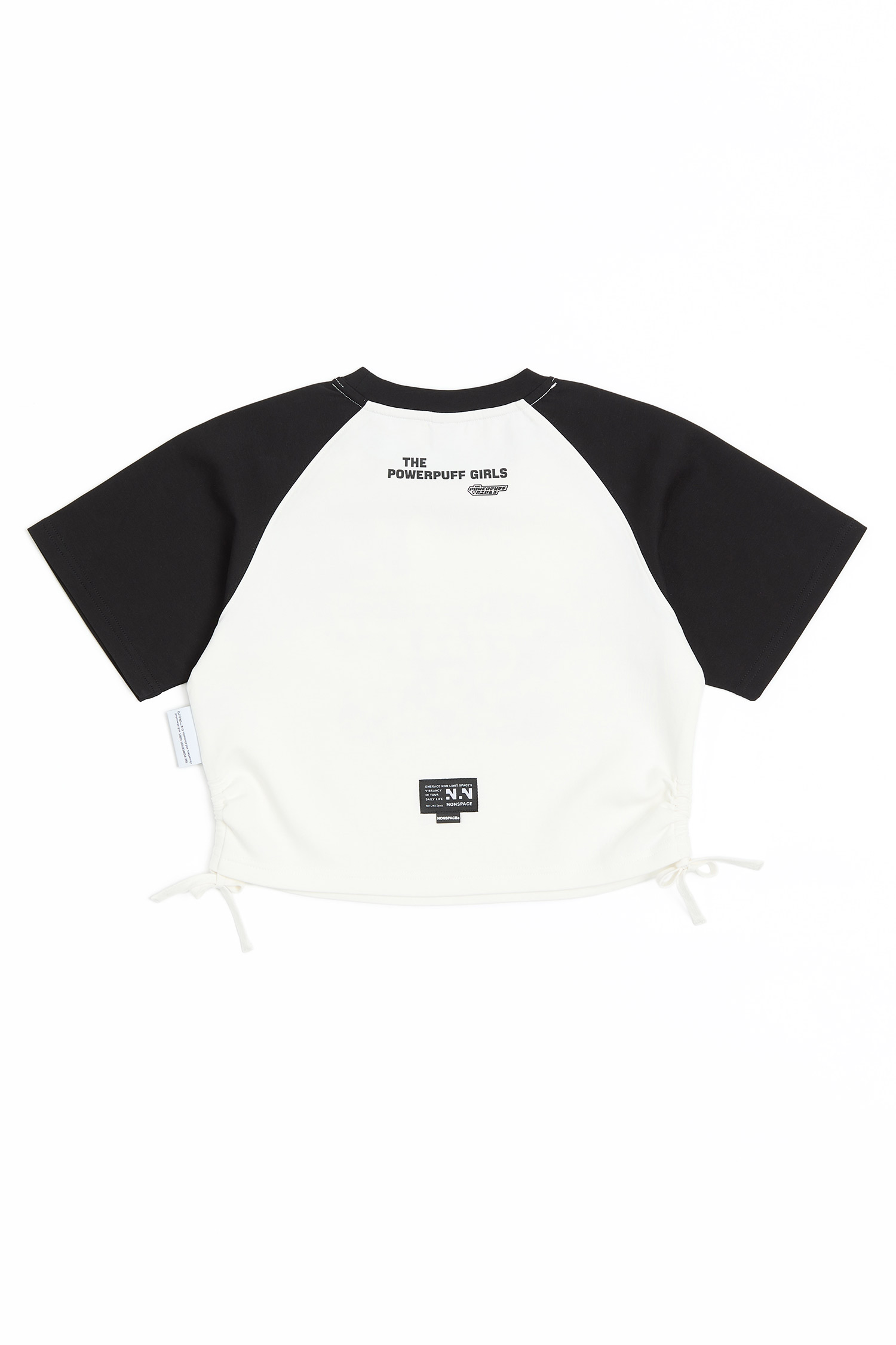 飛天小女警 拉克蘭袖剪接 短袖上衣(女)