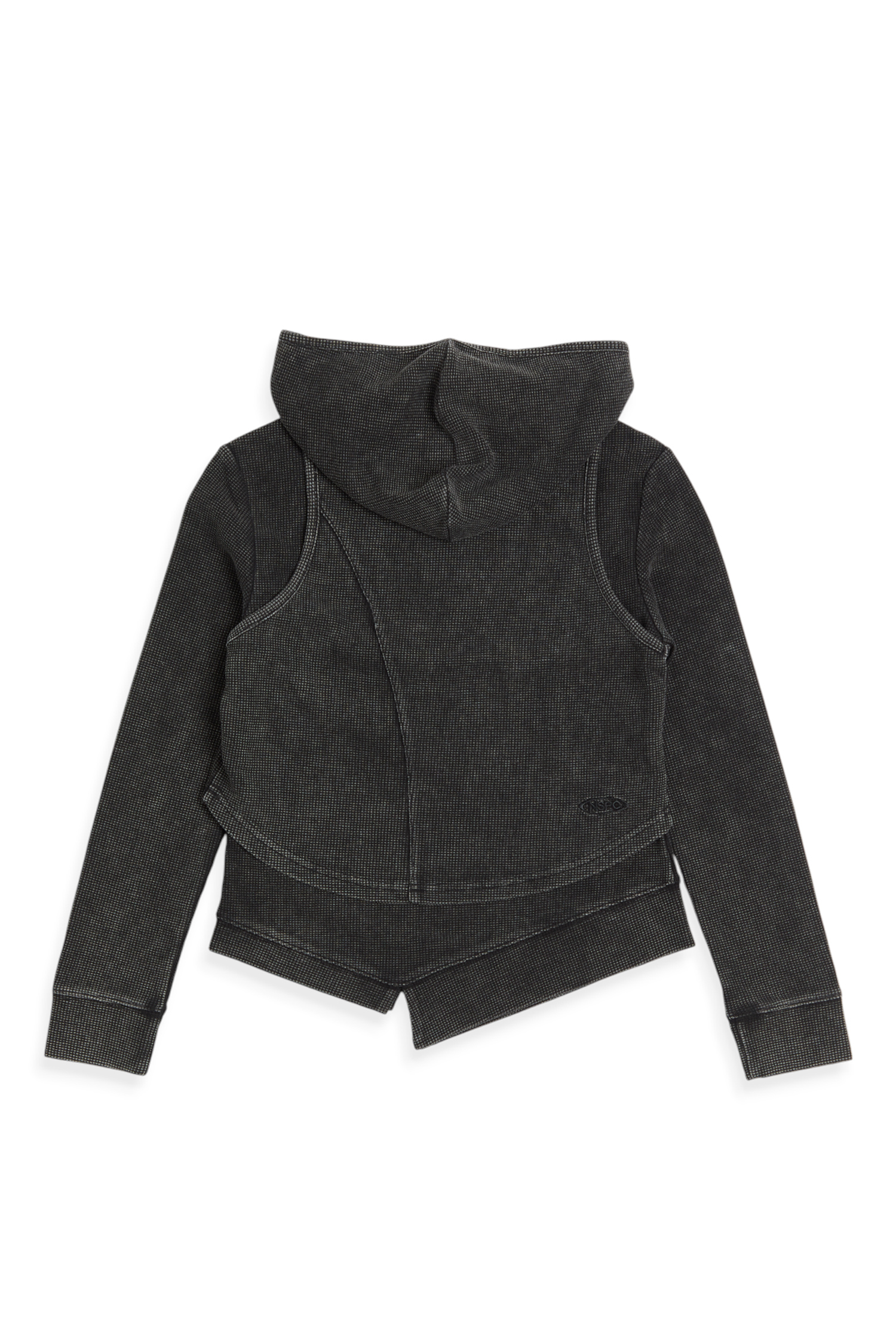 韓系兩件式 連帽長袖上衣(女)