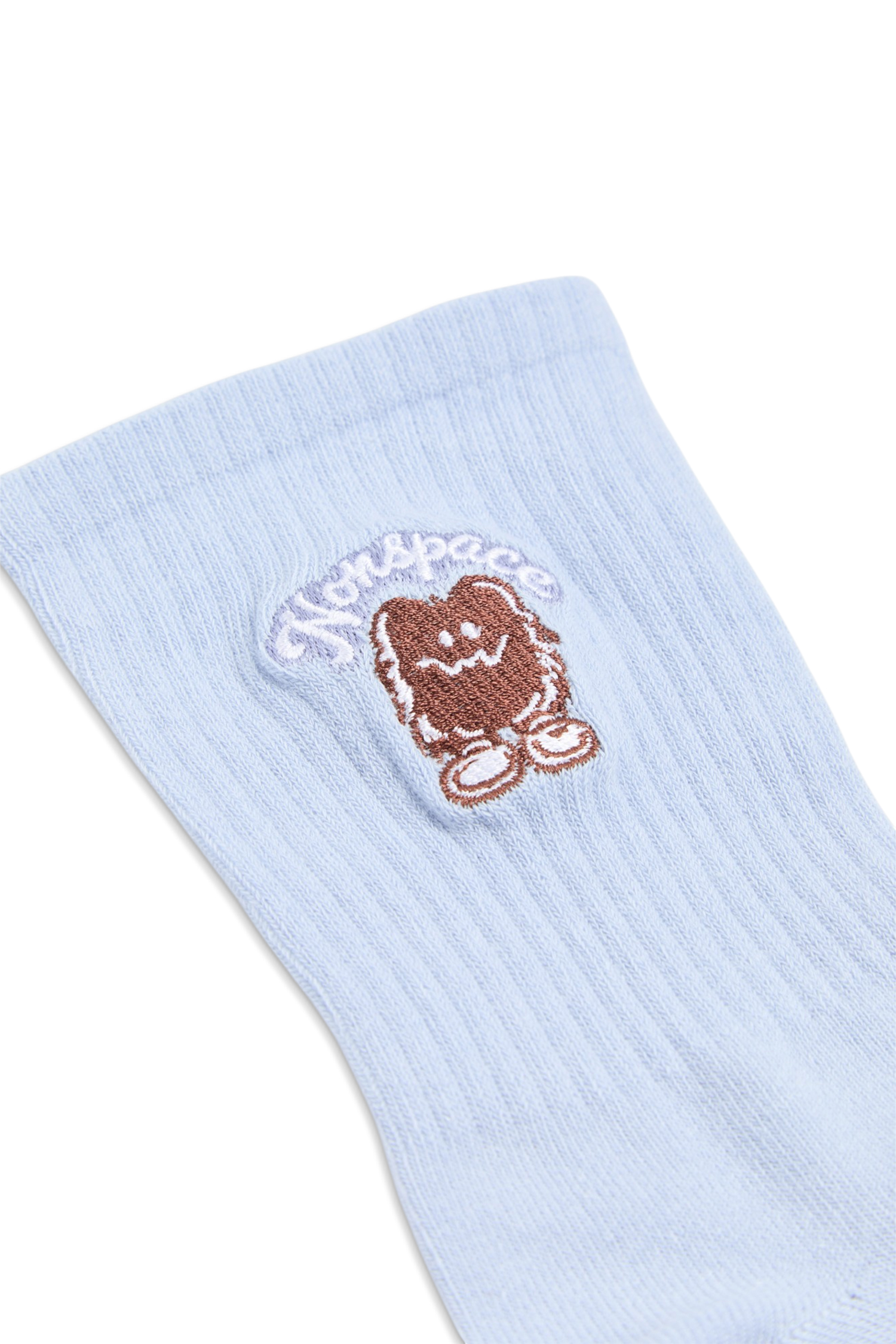 韓系 小怪獸 刺繡長襪