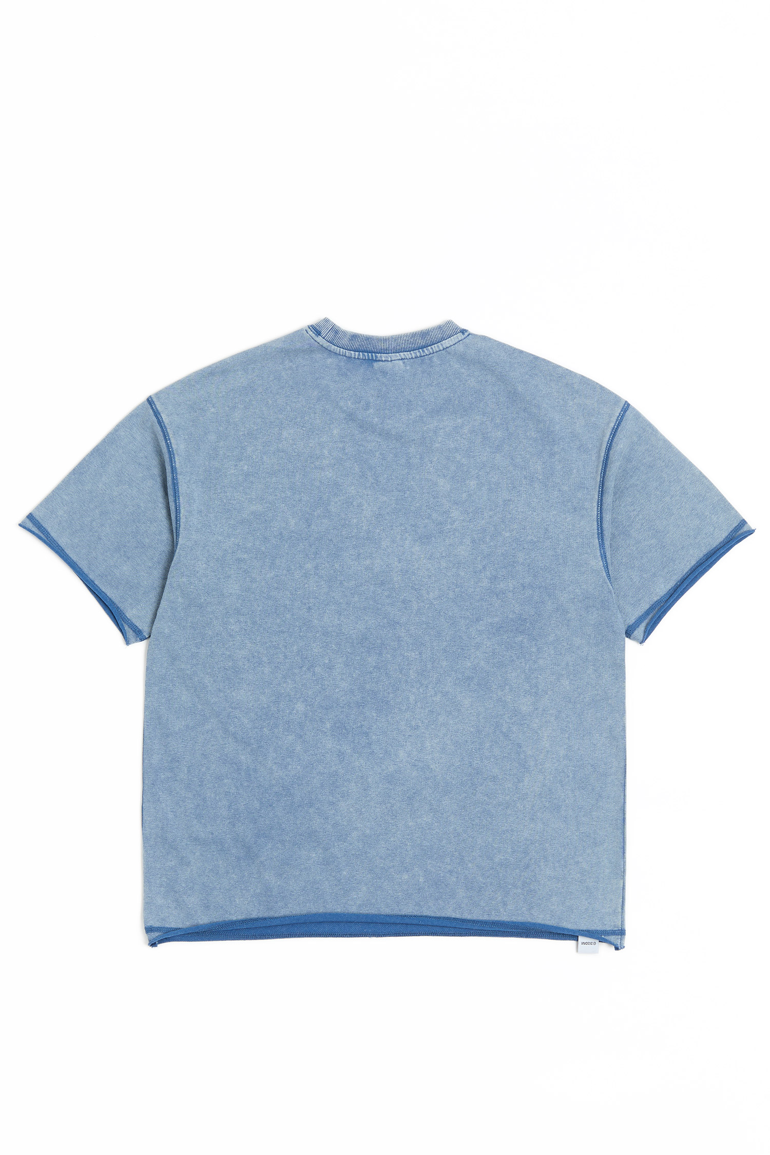 ZIZONE 復古水洗短袖上衣