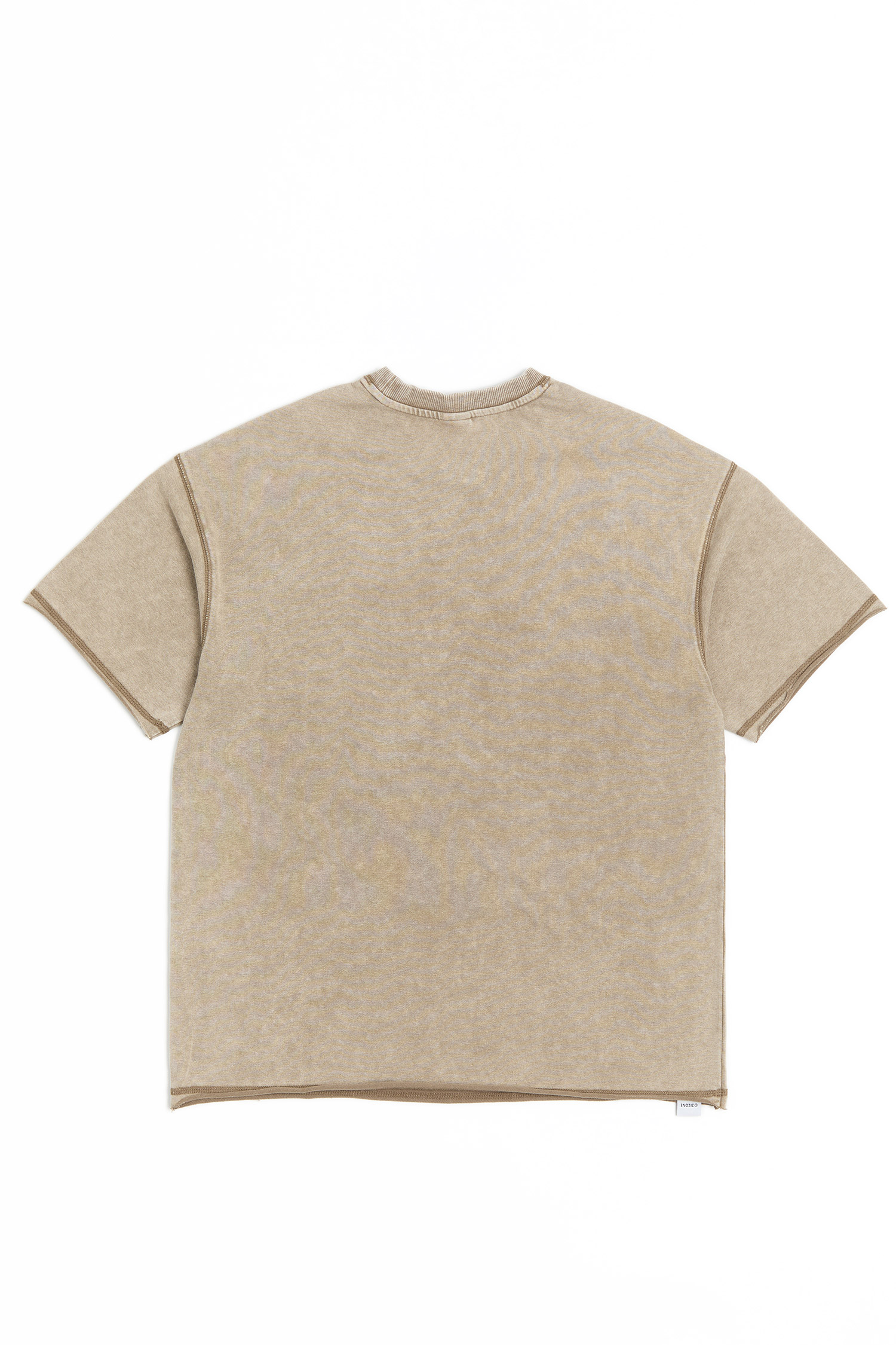 ZIZONE 復古水洗短袖上衣