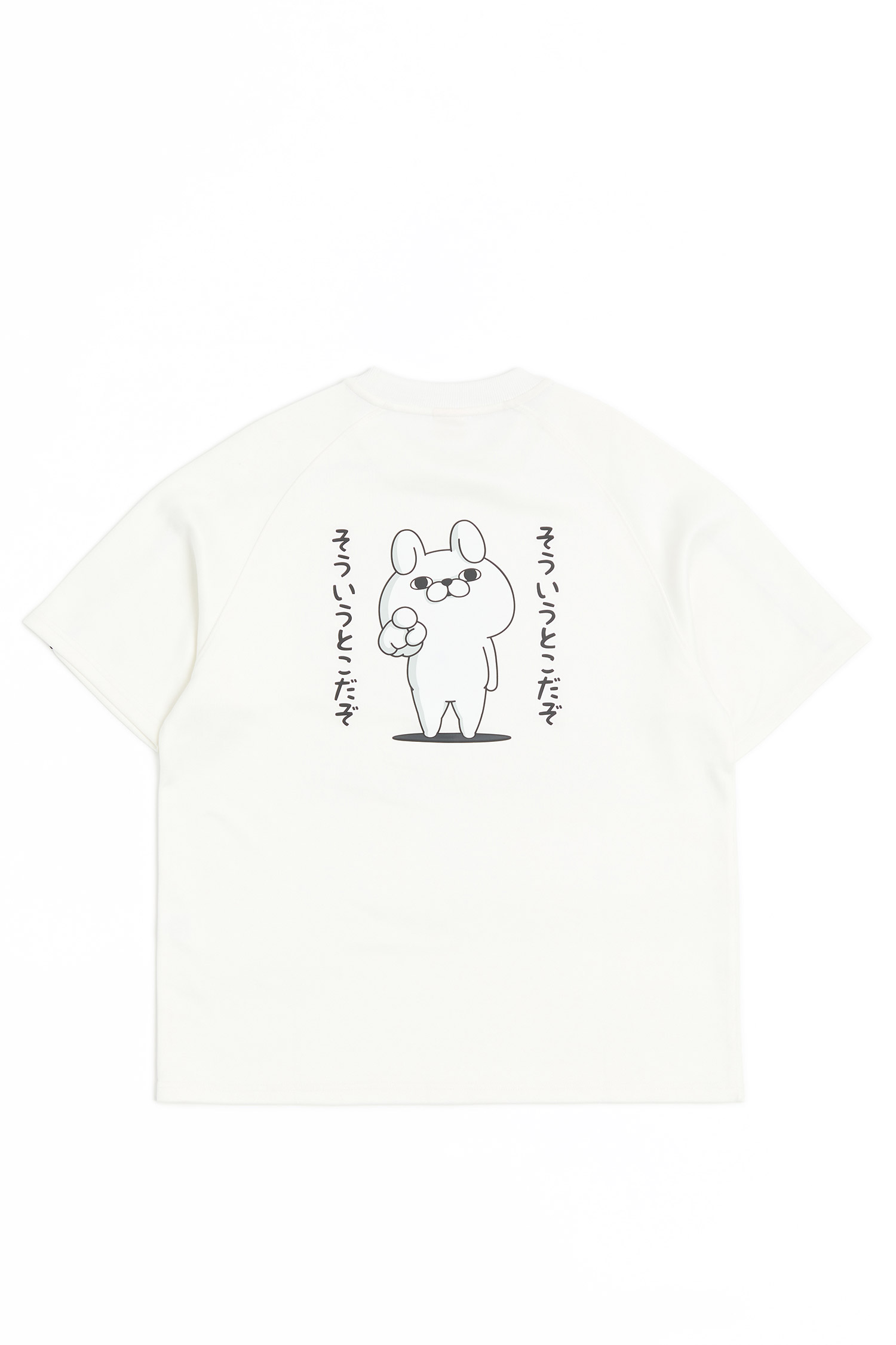 YOSISTAMP 麂皮出芽短袖上衣