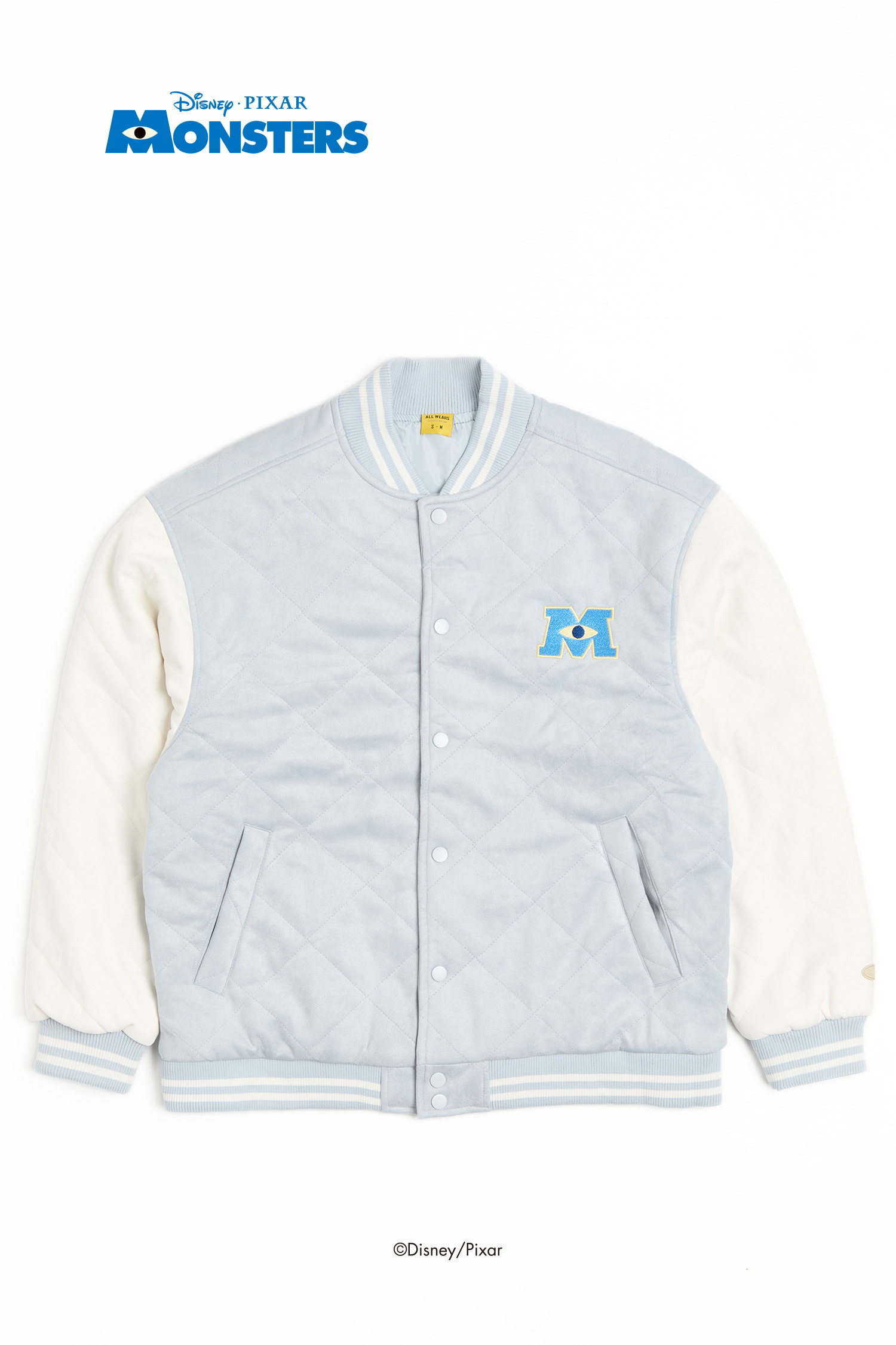怪獸大學 刺繡棒球外套
