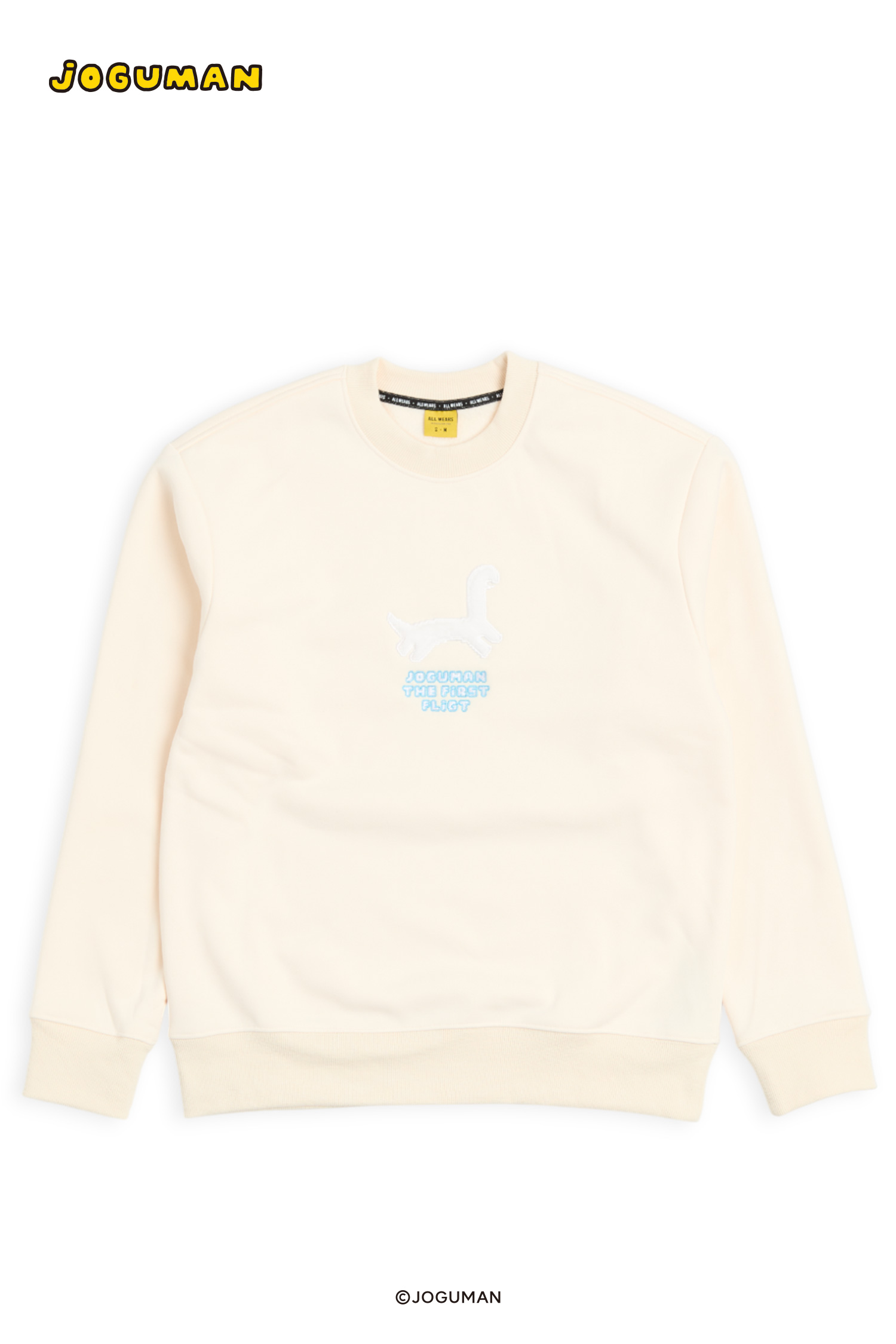 JOGUMAN 刷毛繡花長袖上衣