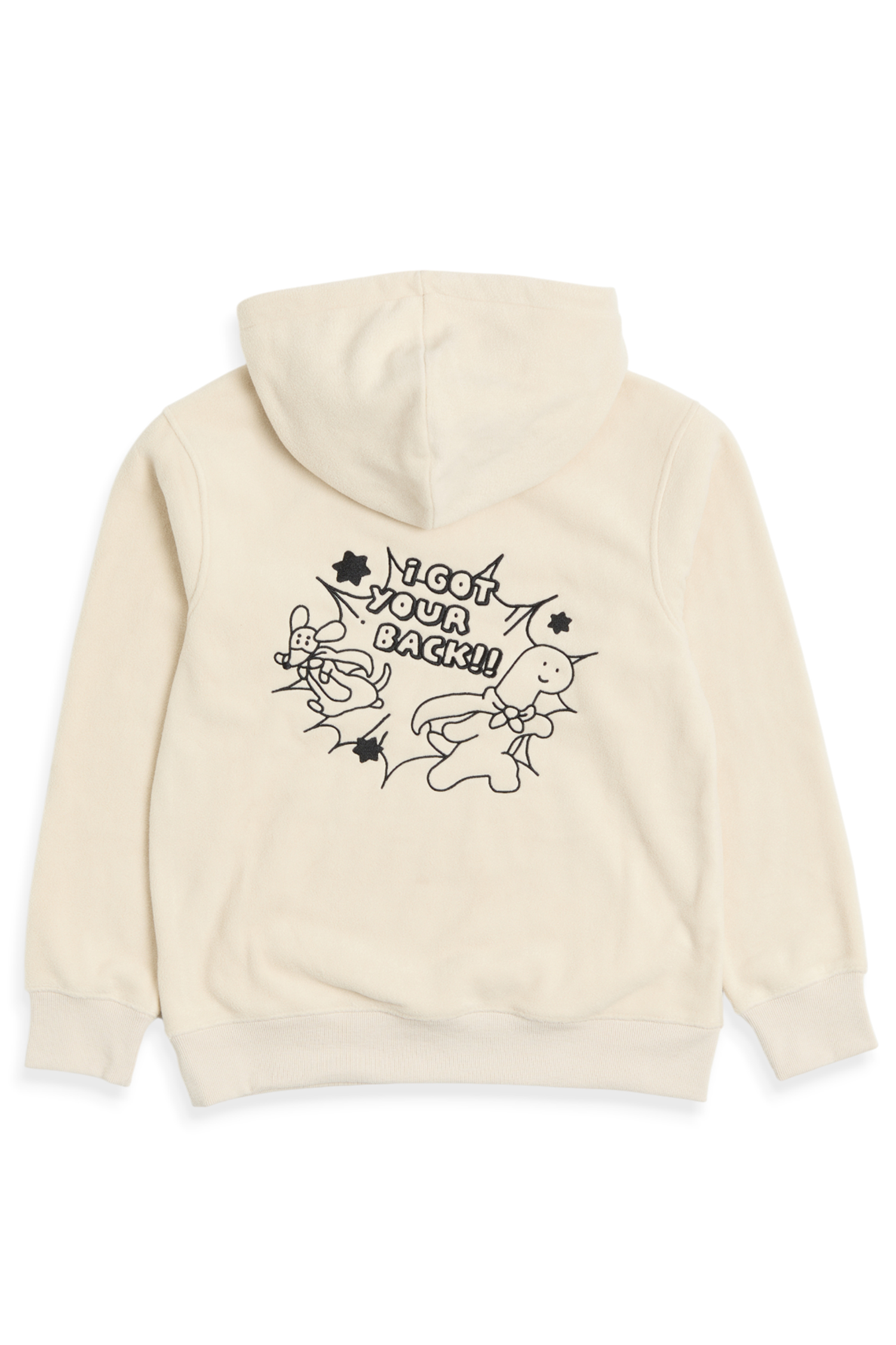 JOGUMAN 搖粒絨連帽長袖上衣