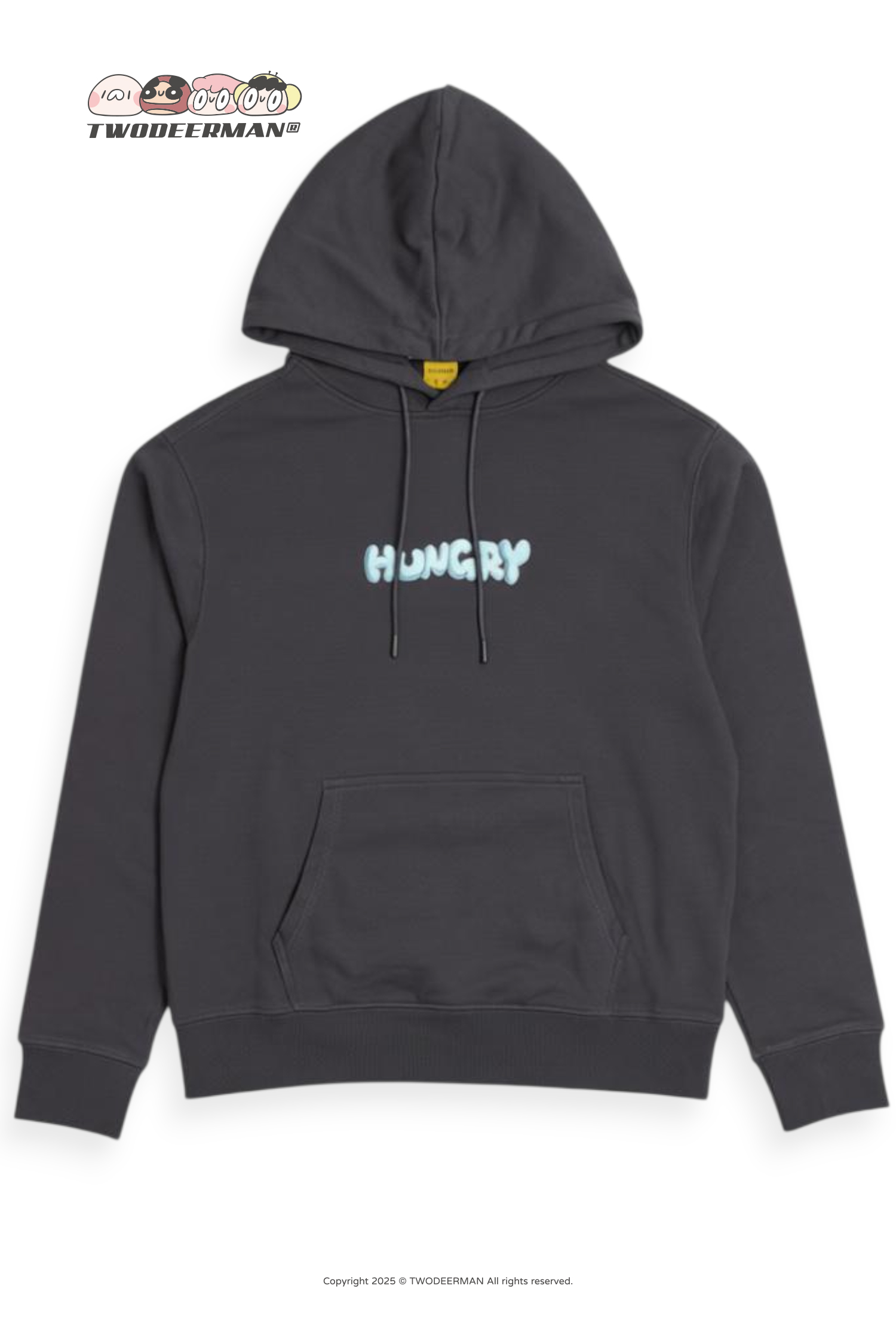 鹿人與泥鰍 連帽長袖上衣