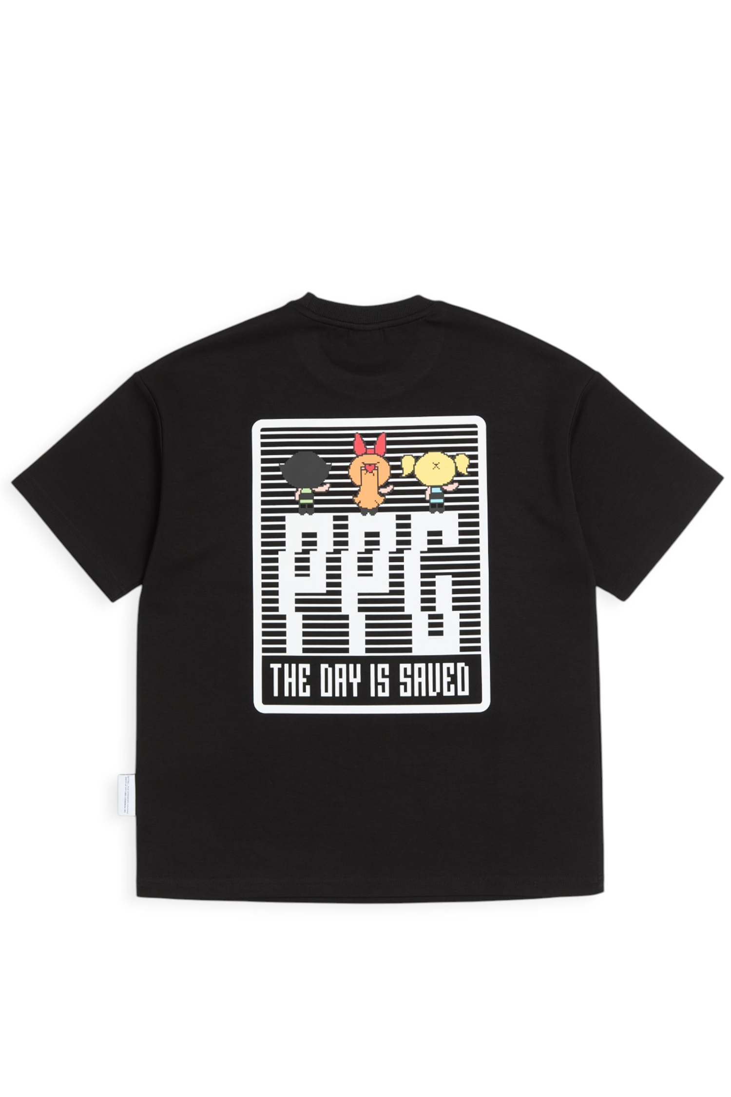 飛天小女警 像素風 太空棉短袖上衣