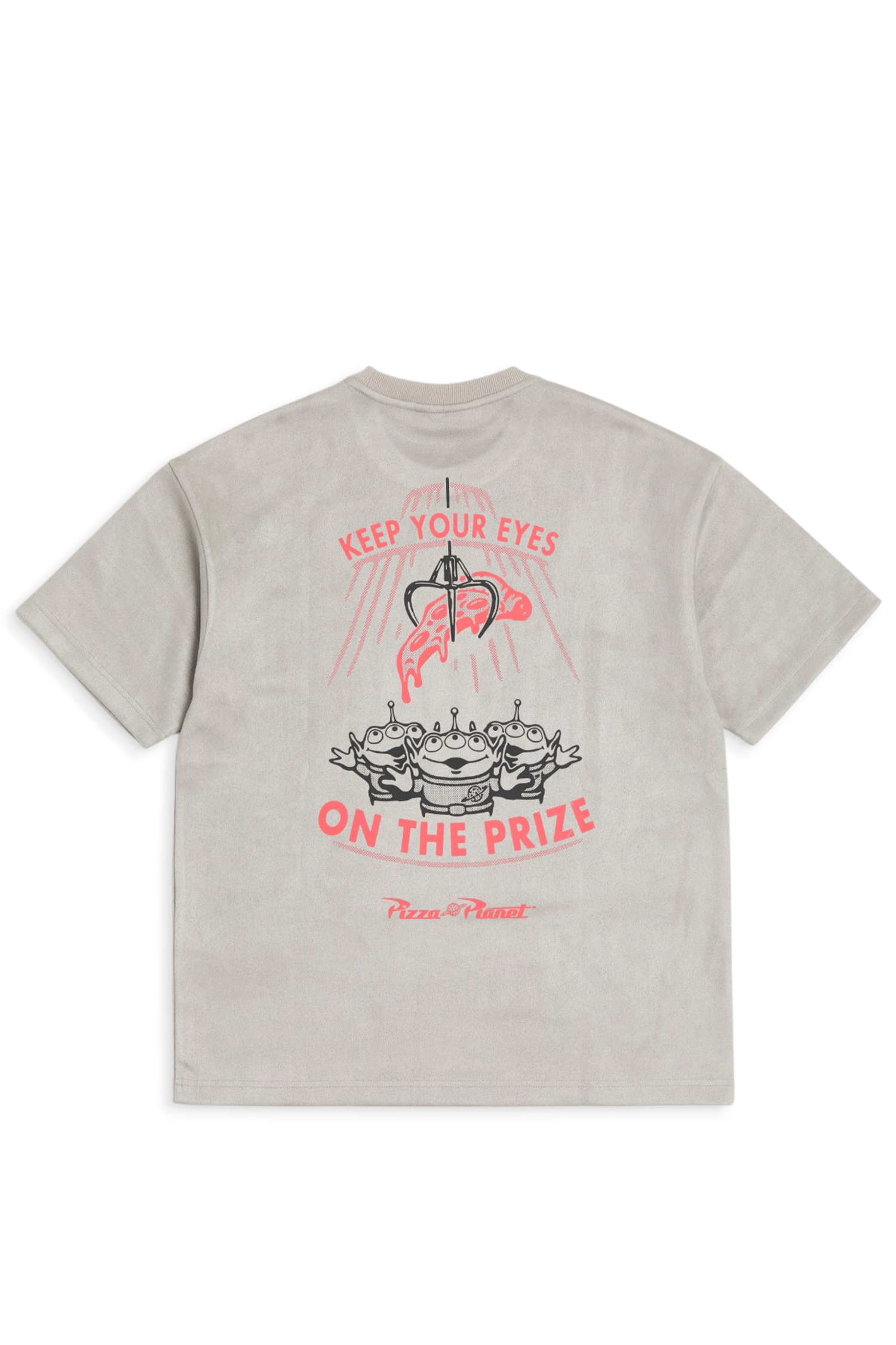 玩具總動員 麂皮印花短袖上衣