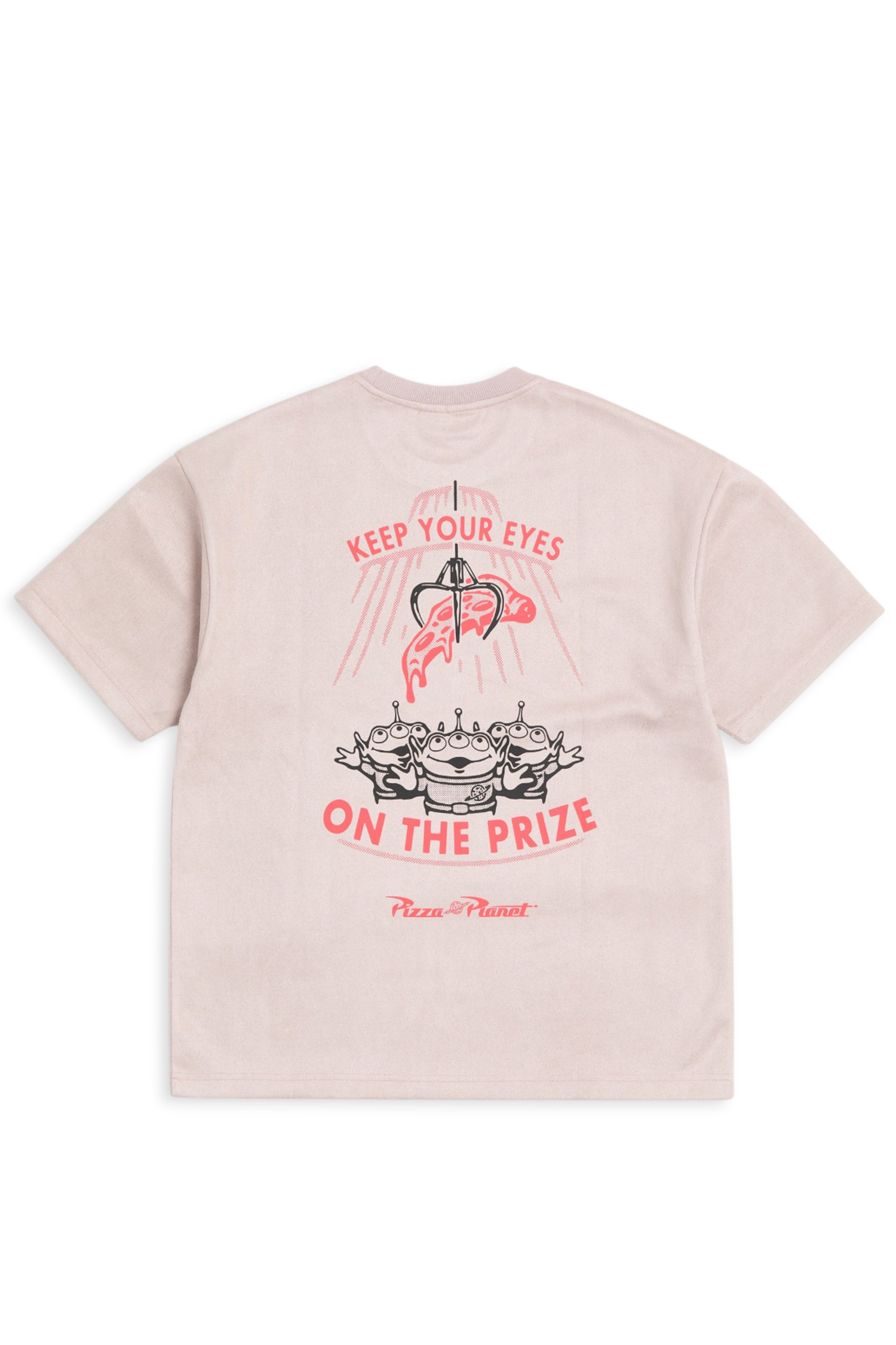 玩具總動員 麂皮印花短袖上衣