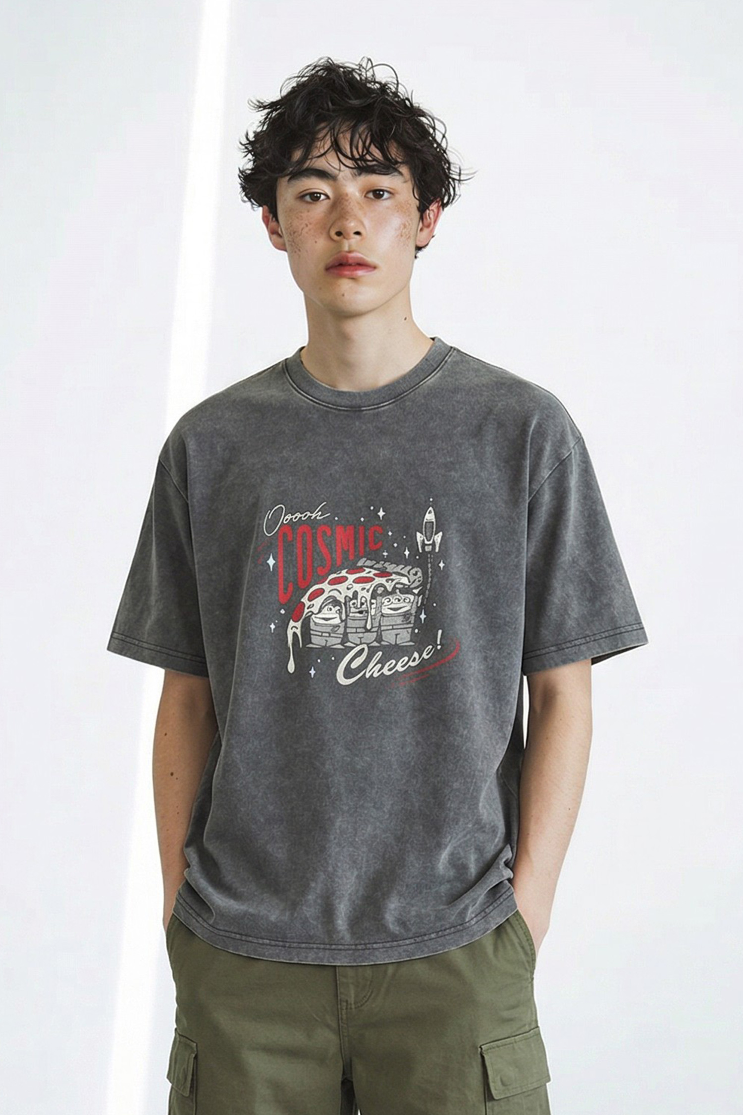 玩具總動員 水洗印花短袖上衣