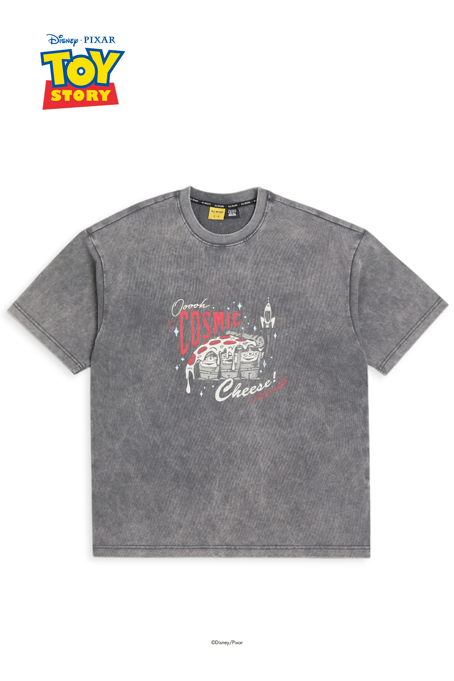 玩具總動員 水洗印花短袖上衣