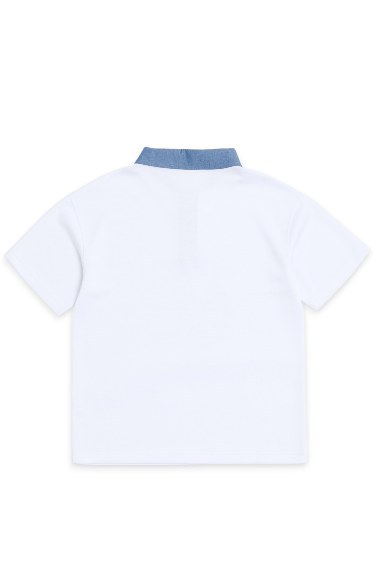 玩具總動員 異材質半開襟短袖上衣