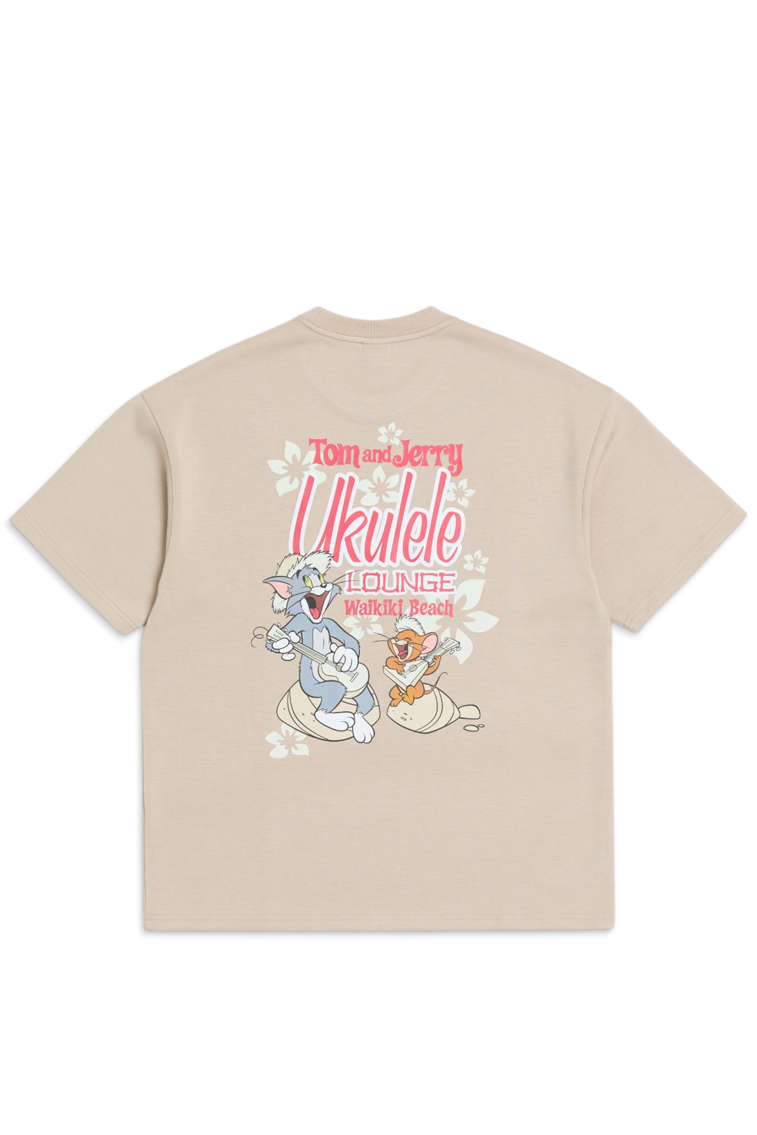 TOM AND JERRY 度假旋律 太空棉短袖上衣