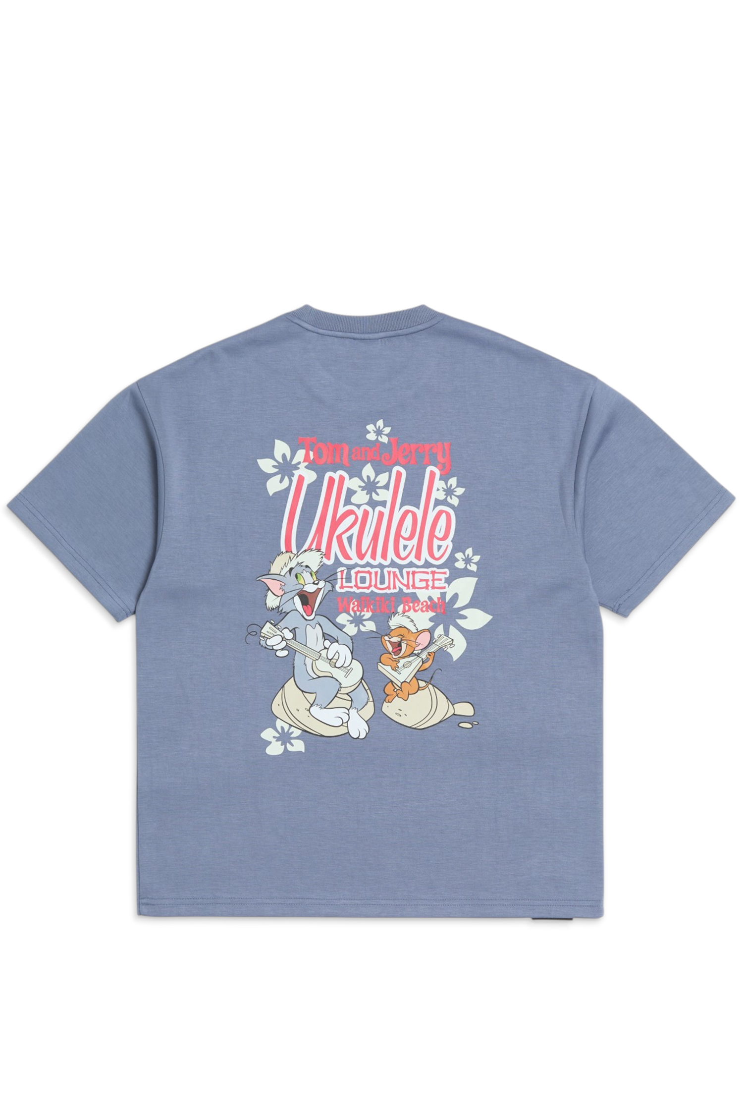 TOM AND JERRY 度假旋律 太空棉短袖上衣