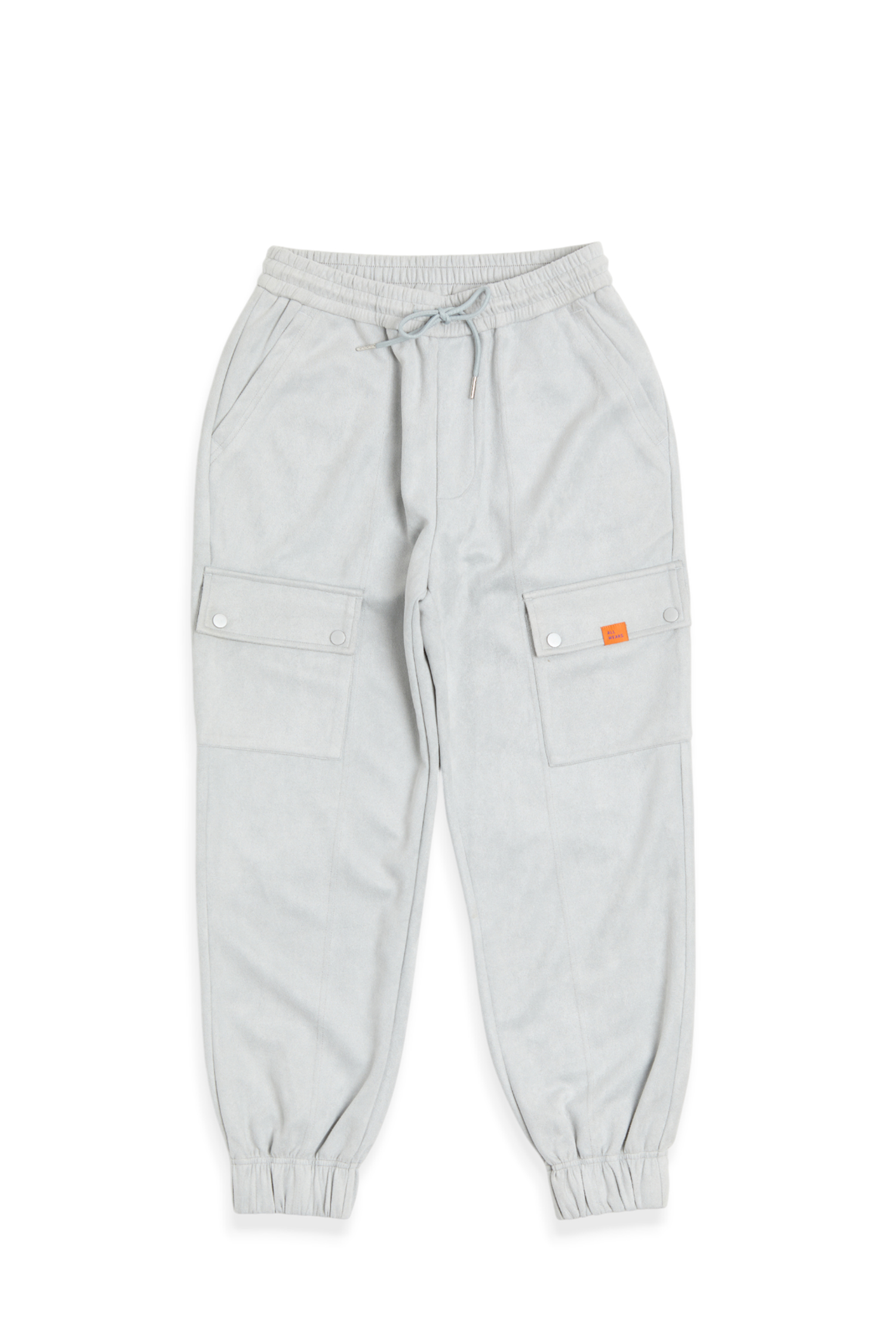 ALL WEARS 麂皮縮口長褲