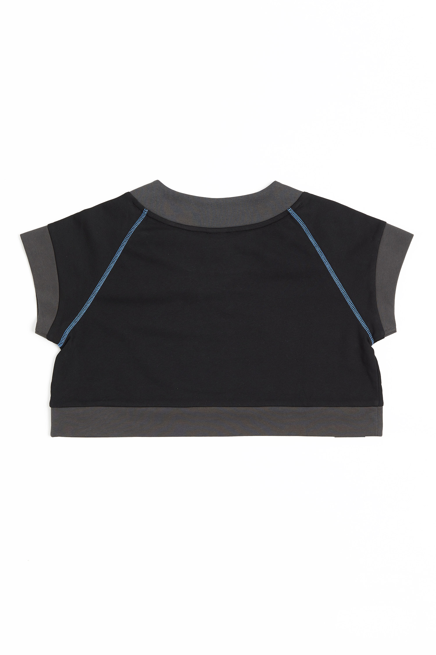 TOM AND JERRY 寬短版印花短袖上衣(女)