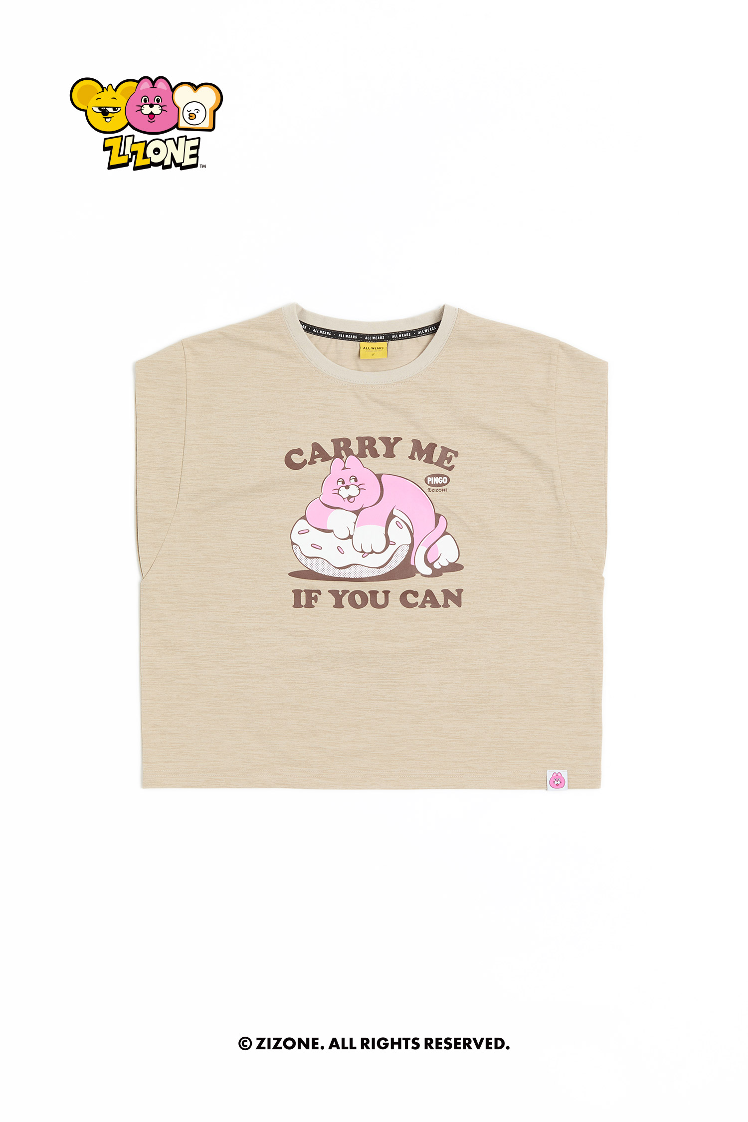 ZIZONE 印花背心(女)