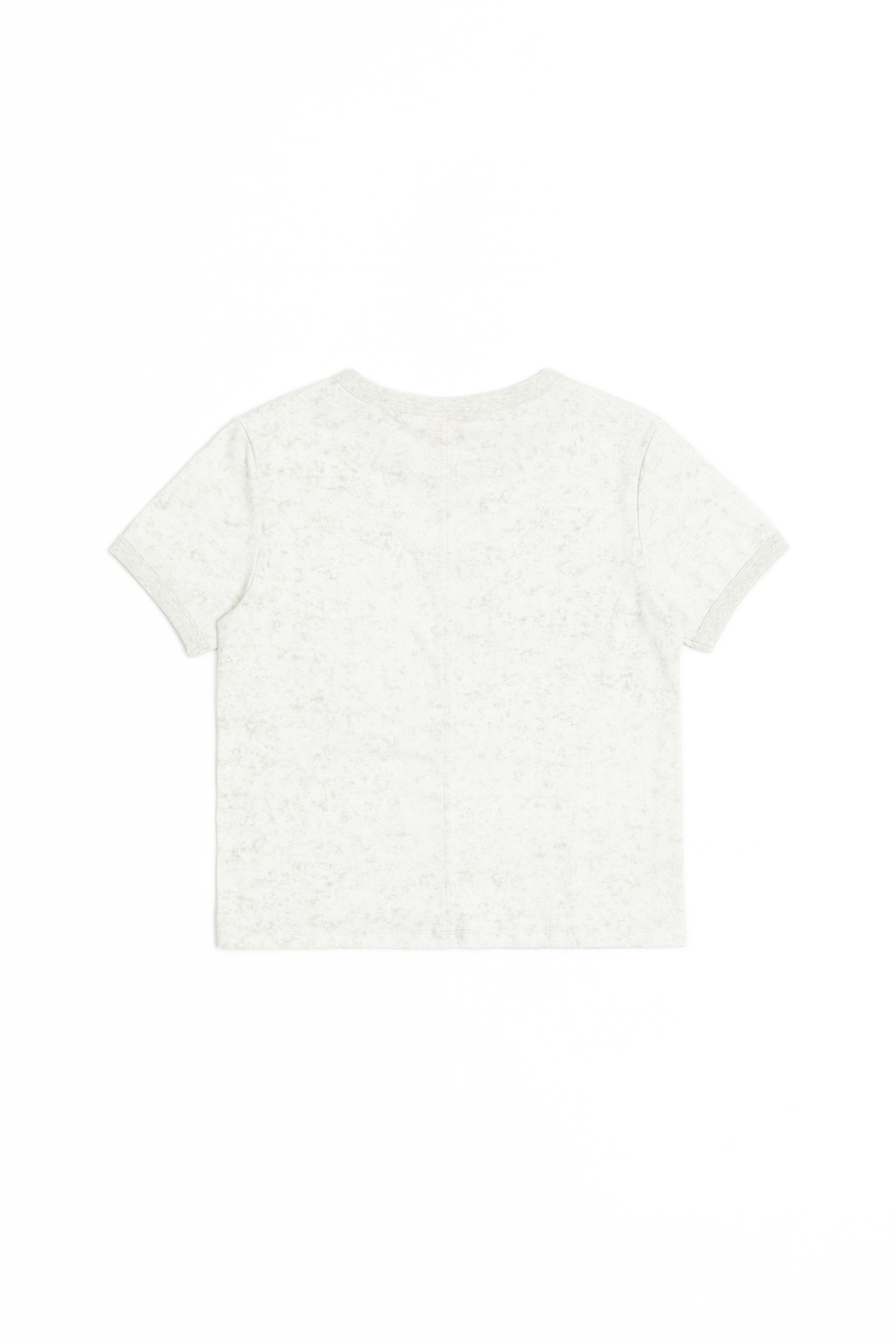 YOSISTAMP 水洗打摺短袖上衣(女)