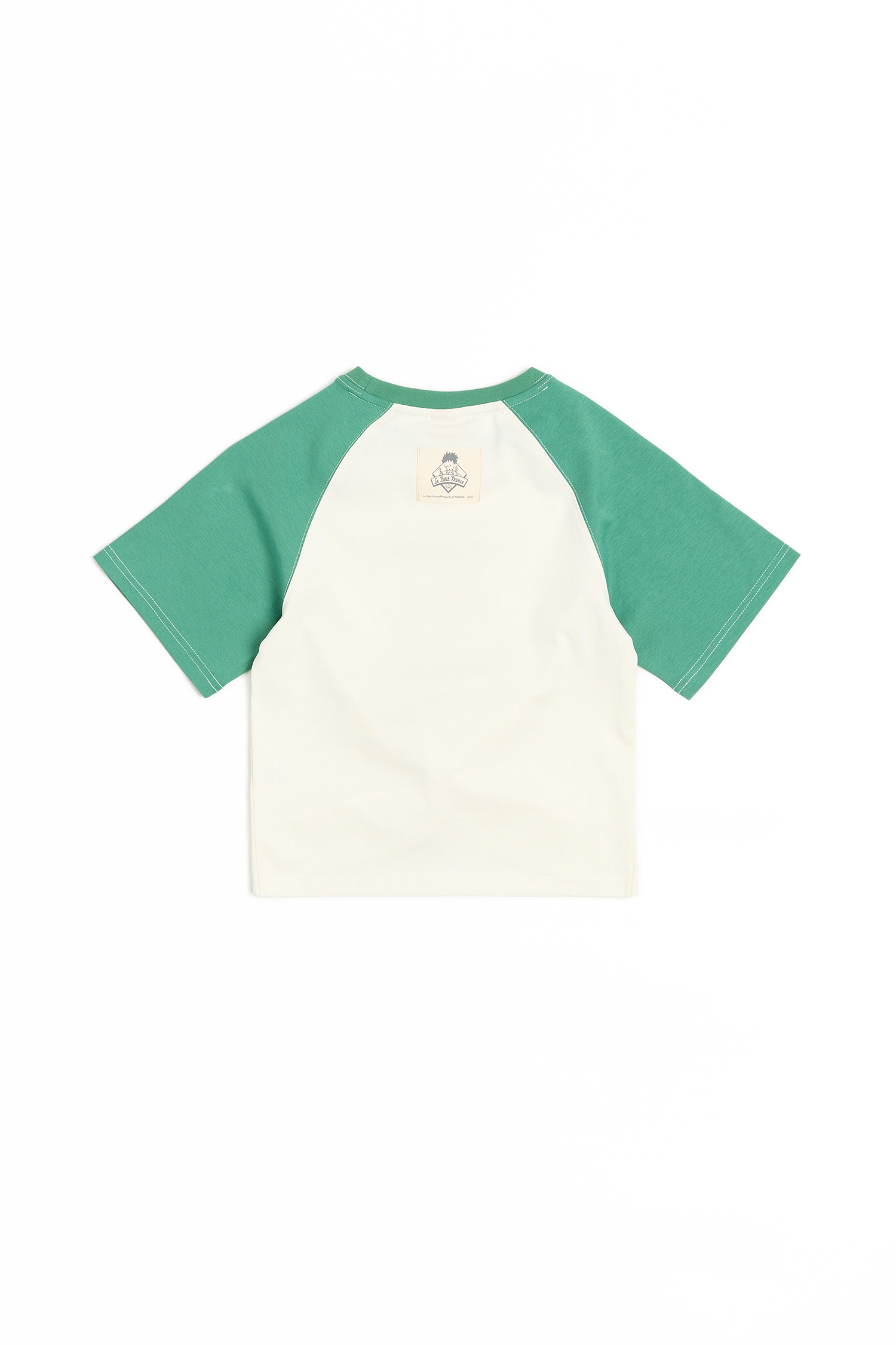 小王子 扭結印花短袖上衣(女)