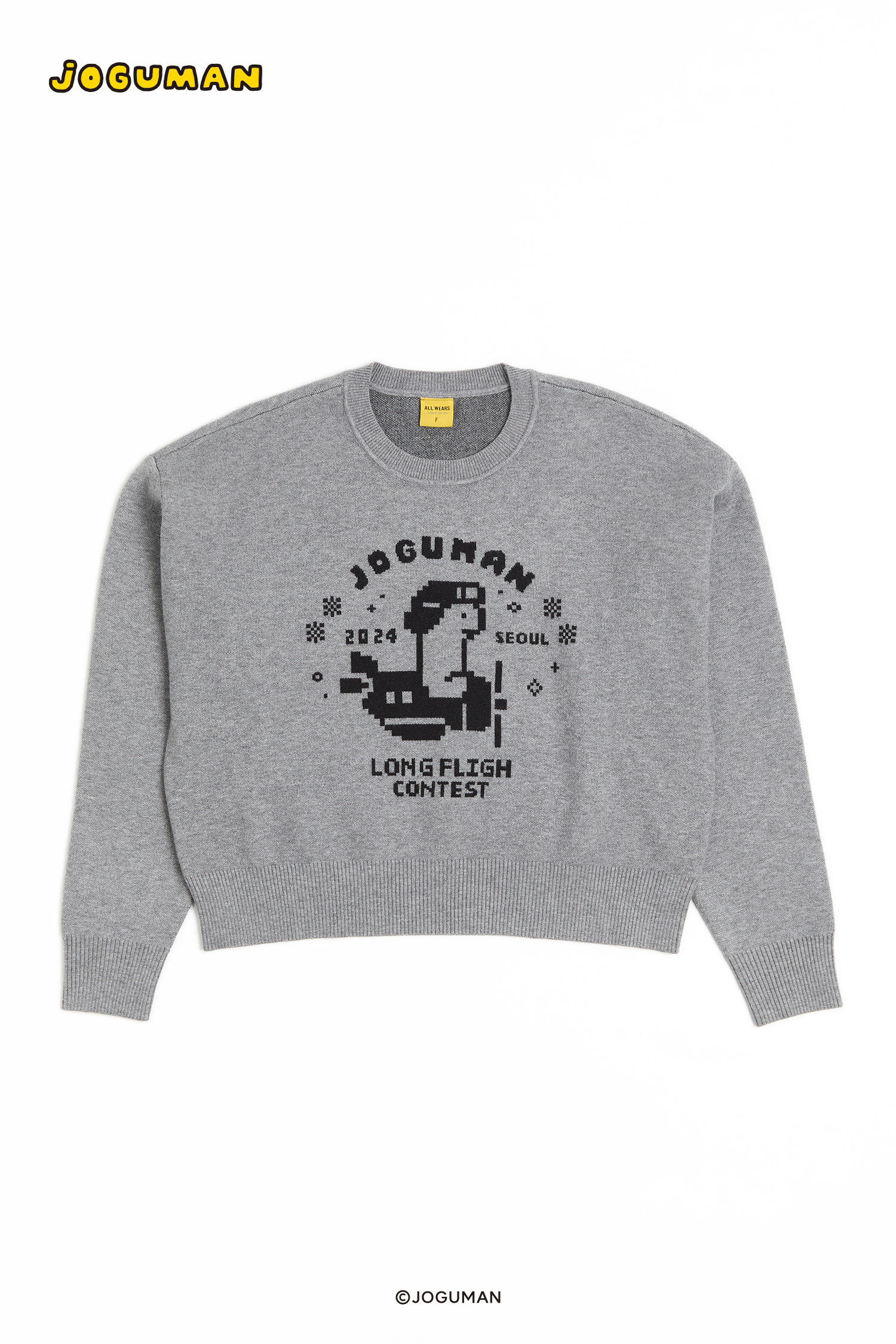 JOGUMAN 緹花長袖毛衣(女)