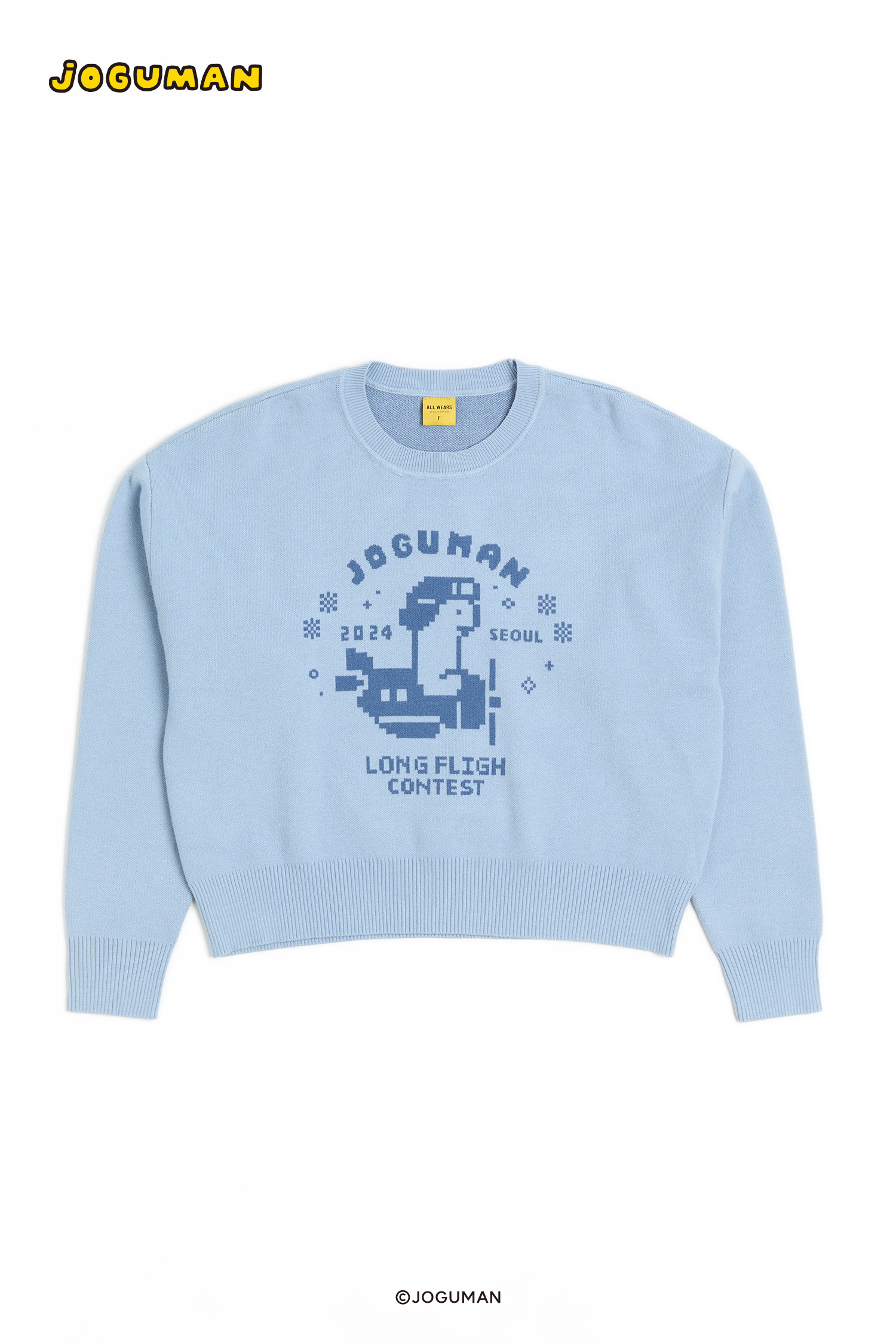 JOGUMAN 緹花長袖毛衣(女)