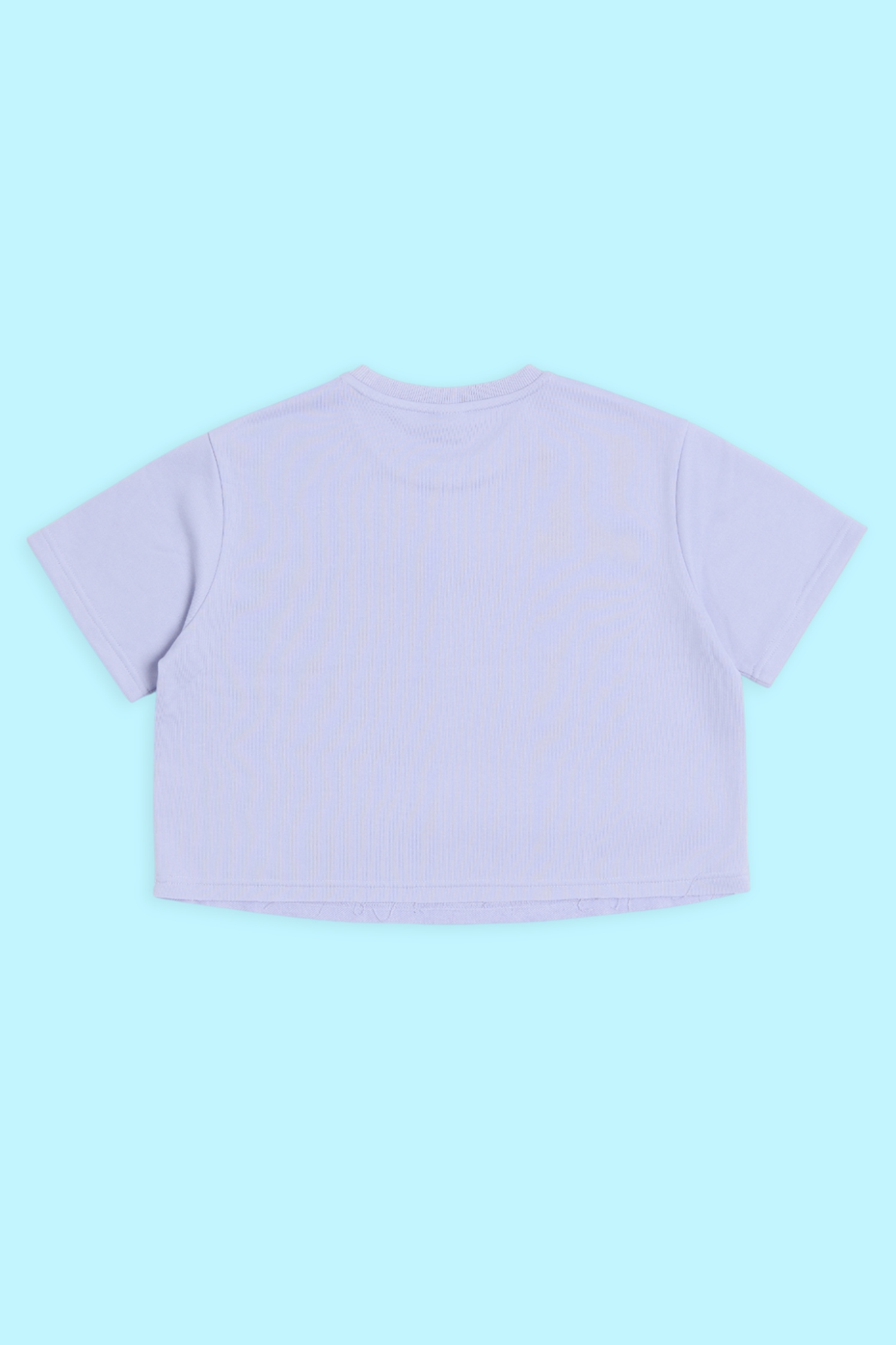 哆啦A夢 短版抽鬚短袖上衣(女)