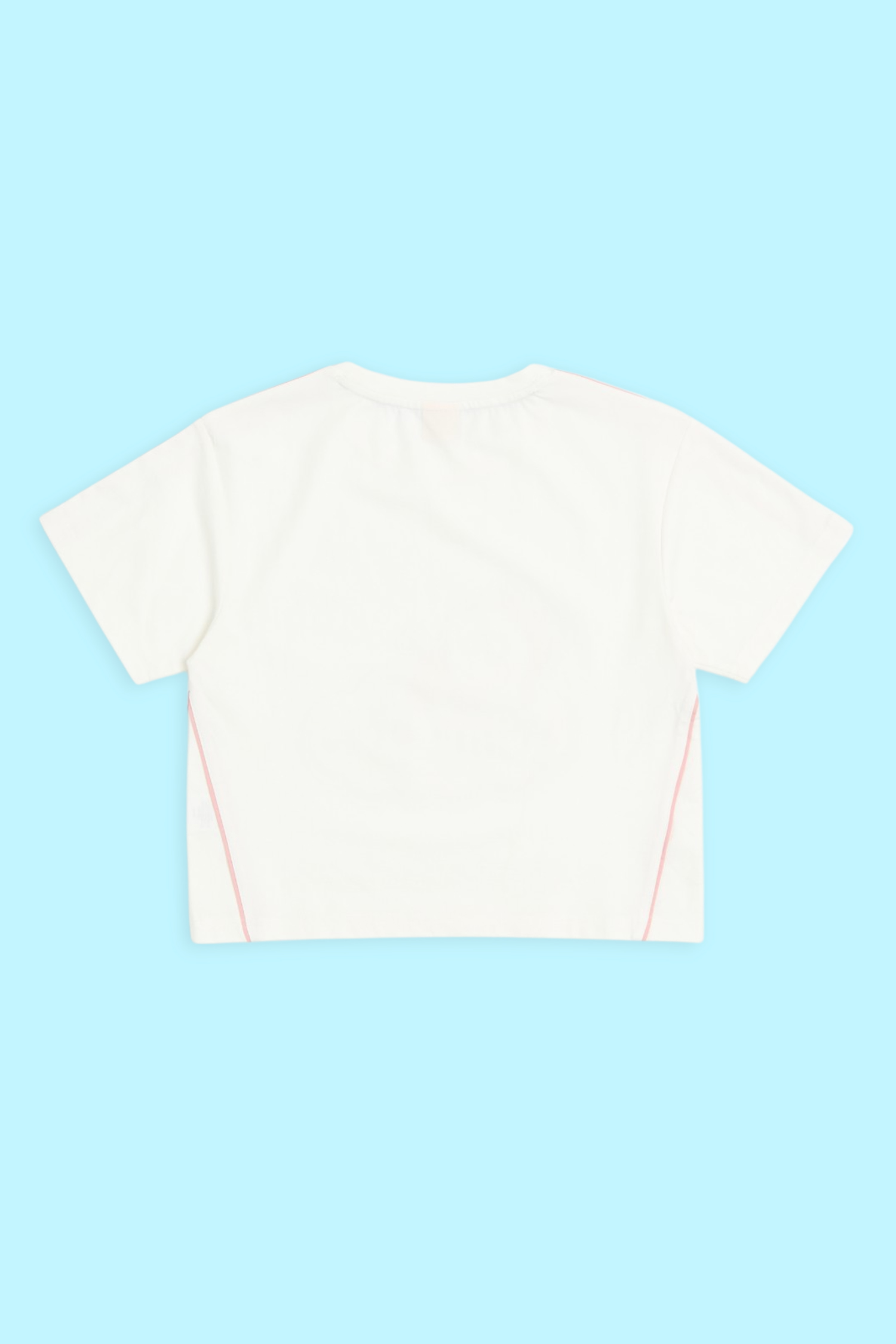 哆啦A夢 哆啦美 壓條短袖上衣(女)