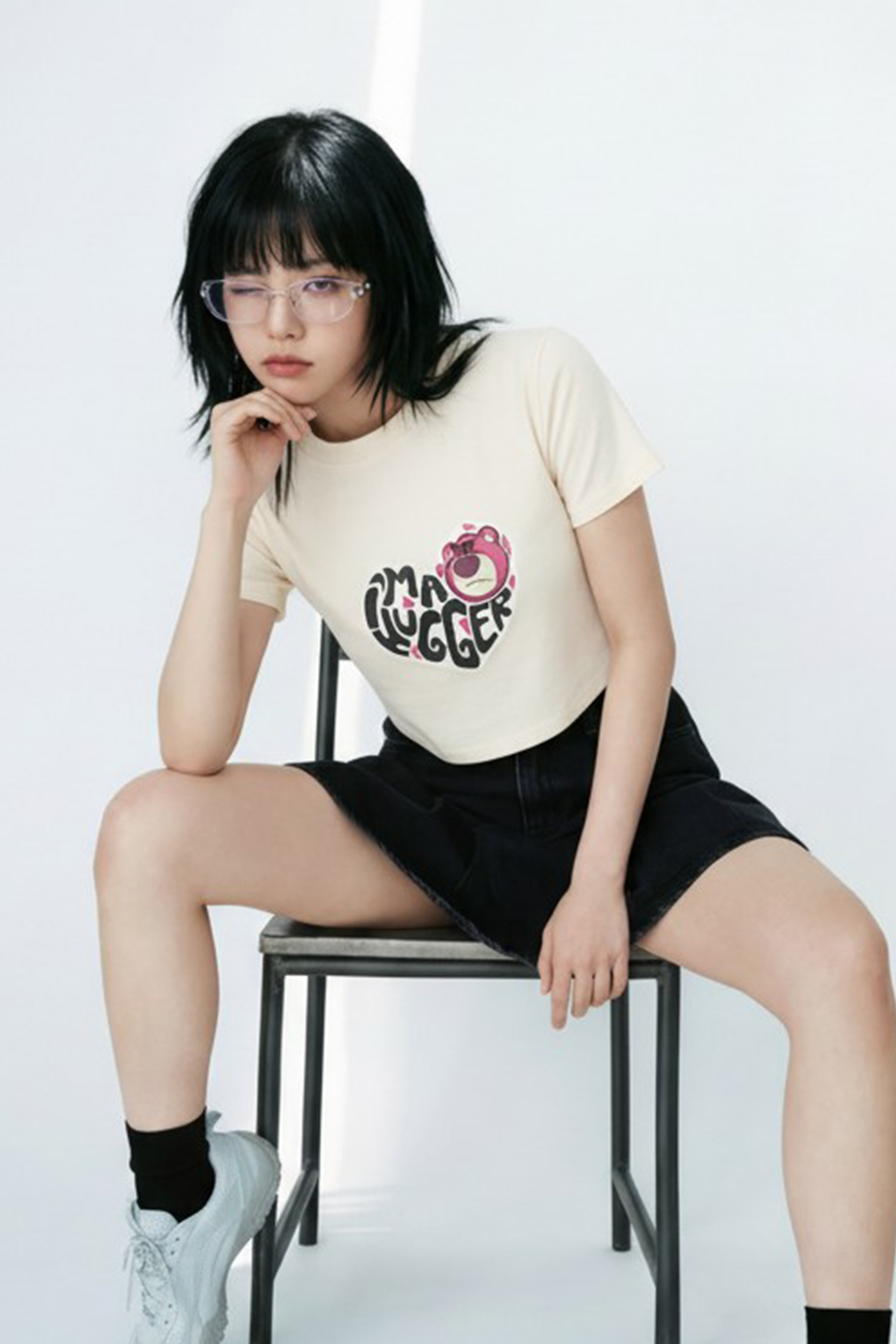 玩具總動員 熊抱哥短袖上衣(女)