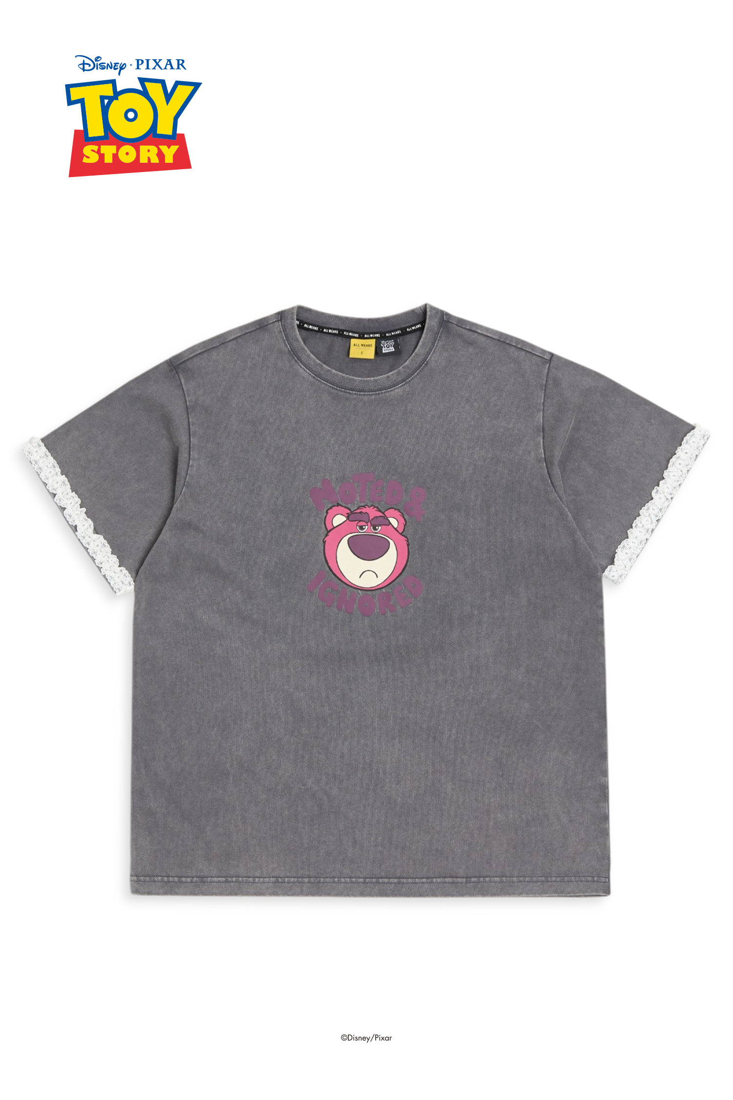 玩具總動員 熊抱哥水洗短袖上衣(女)