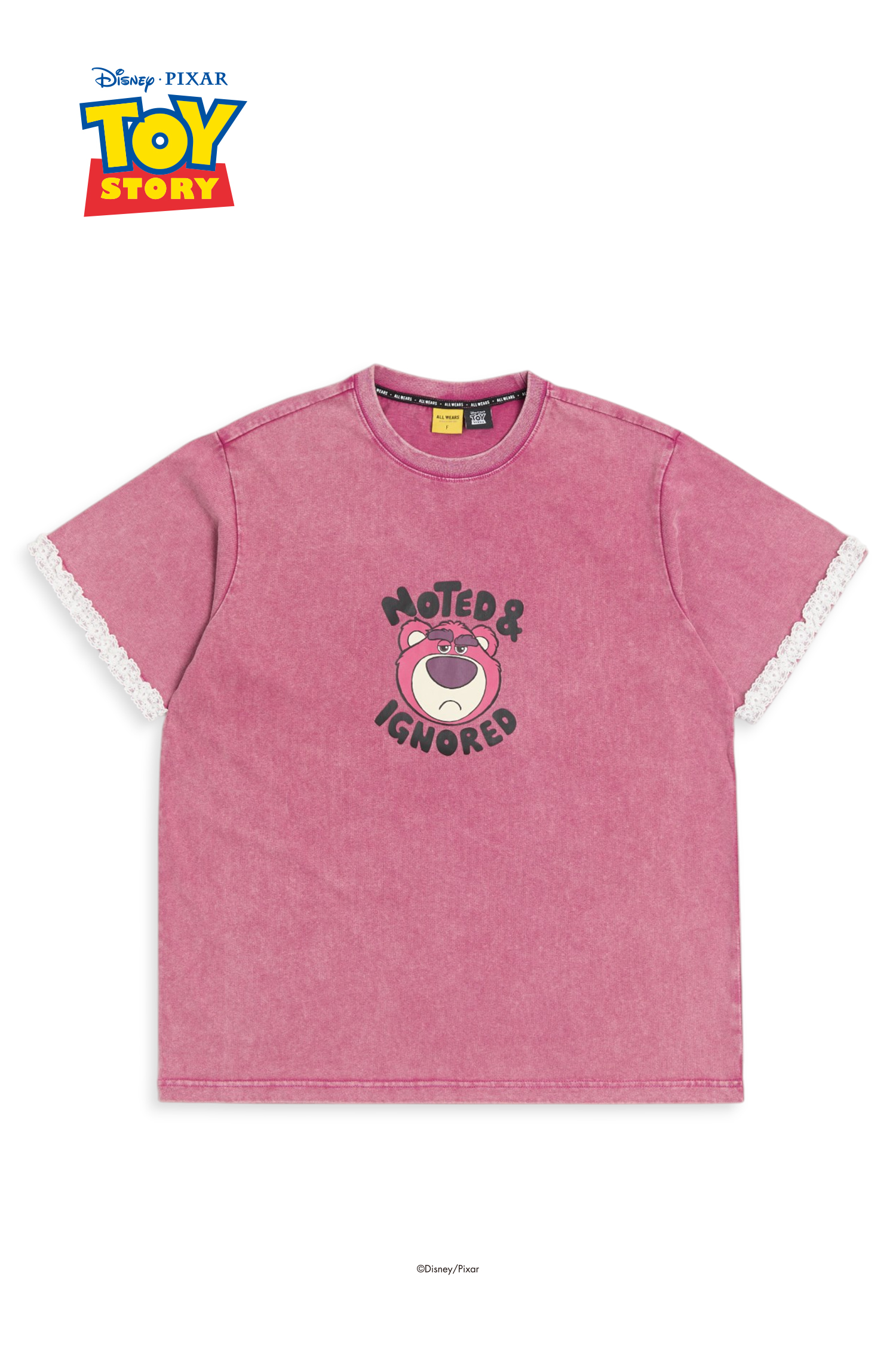 玩具總動員 熊抱哥水洗短袖上衣(女)