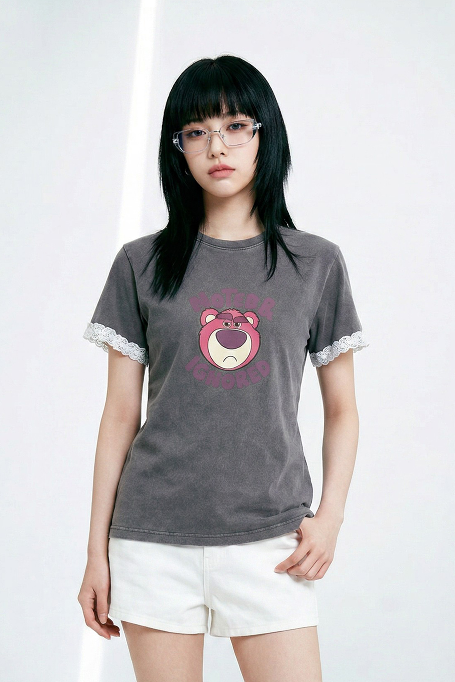 玩具總動員 熊抱哥水洗短袖上衣(女)