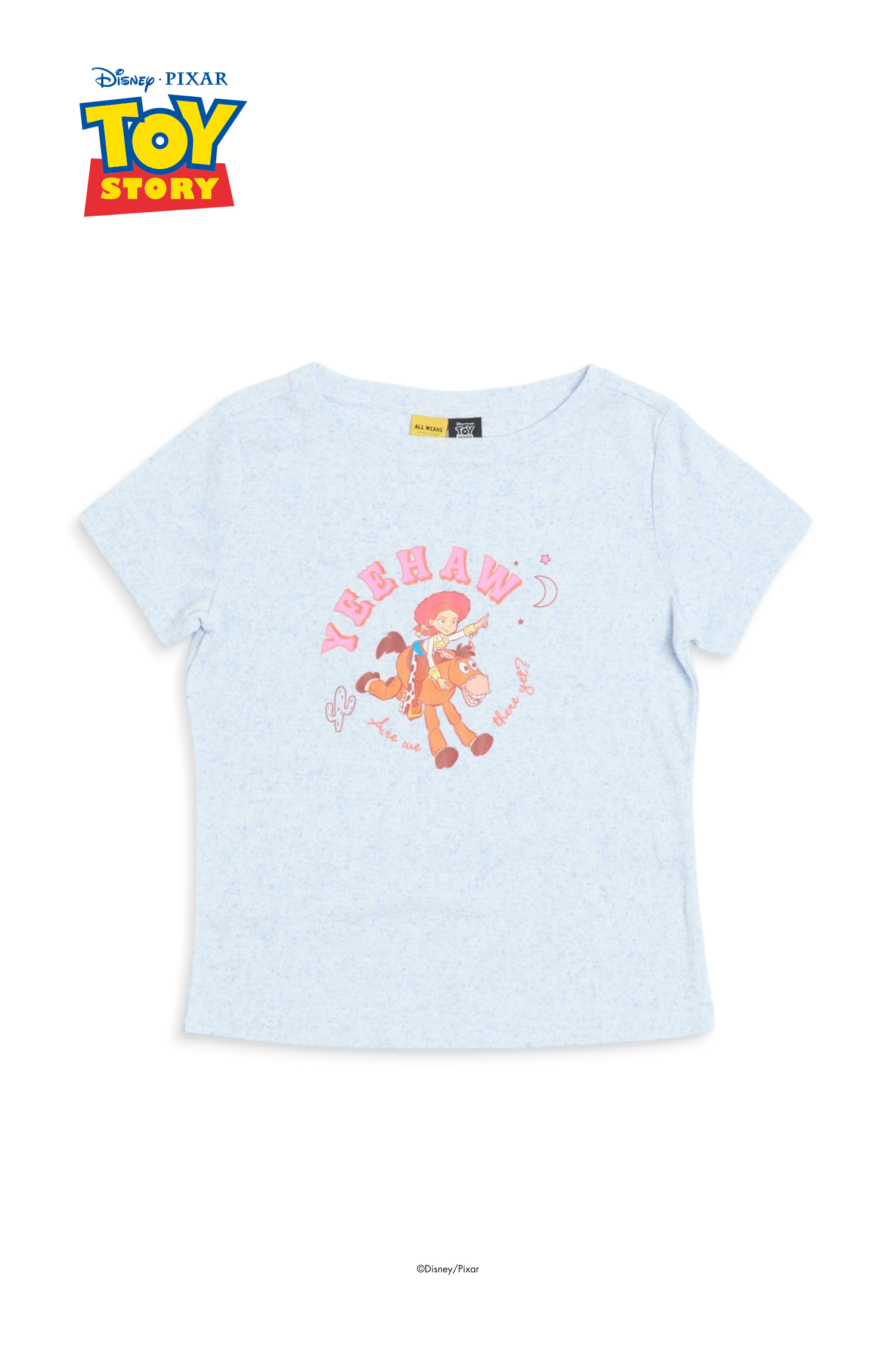 玩具總動員 麻花短袖上衣(女)