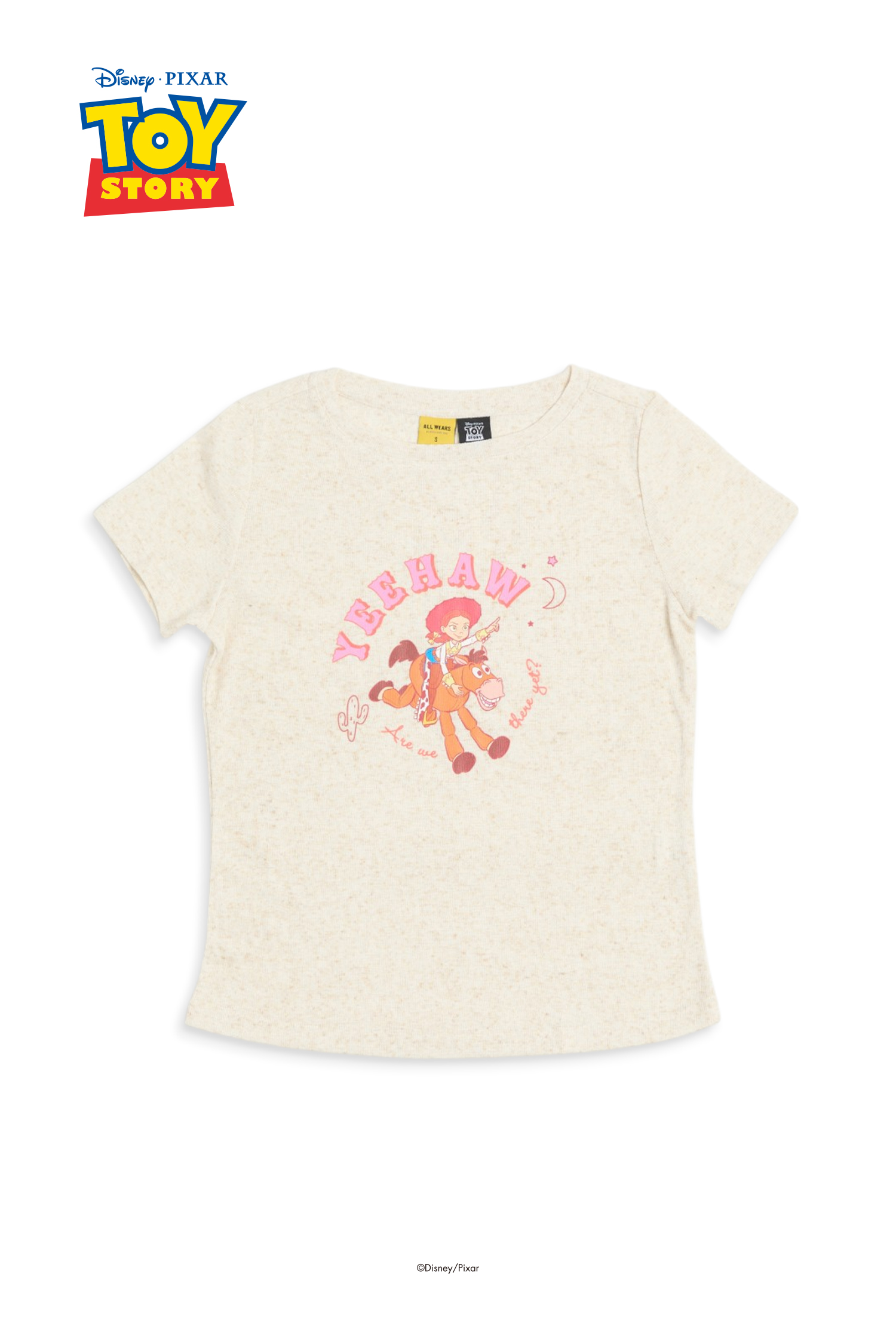 玩具總動員 麻花短袖上衣(女)