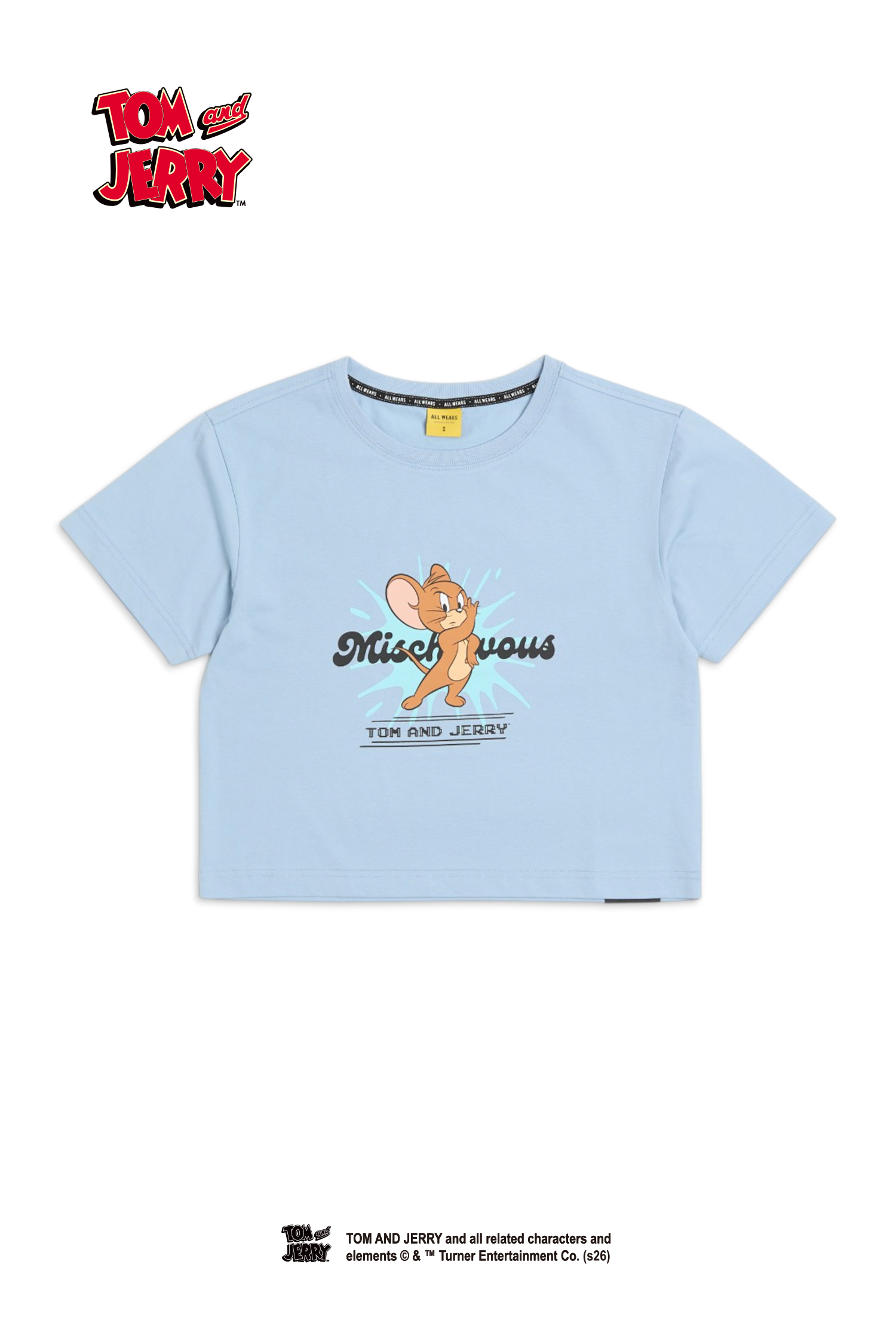 TOM AND JERRY 淘氣態度 短袖上衣(女)